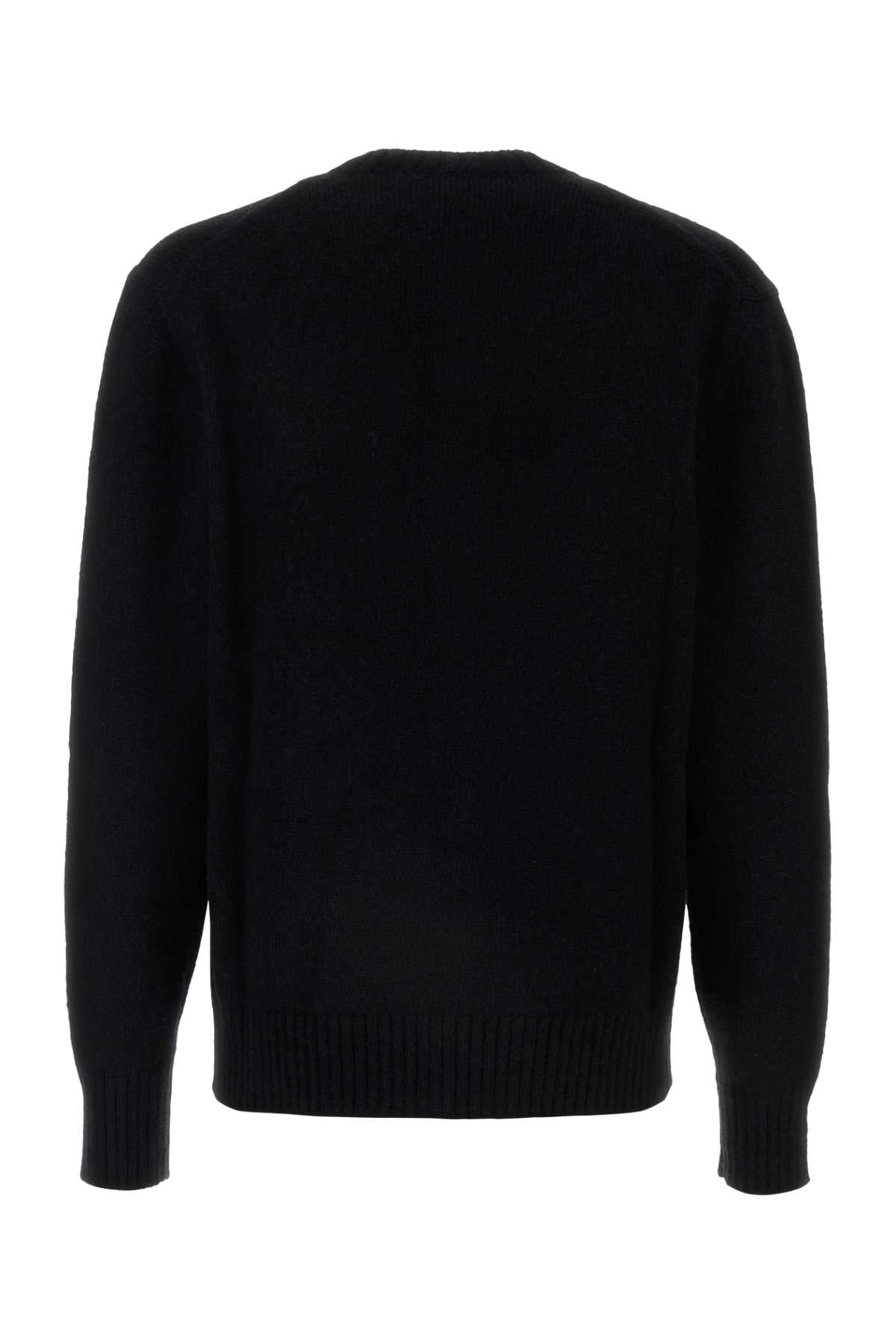 Dolce & Gabbana Men Black Nylon Blend Cardigan DOLCE & GABBANA