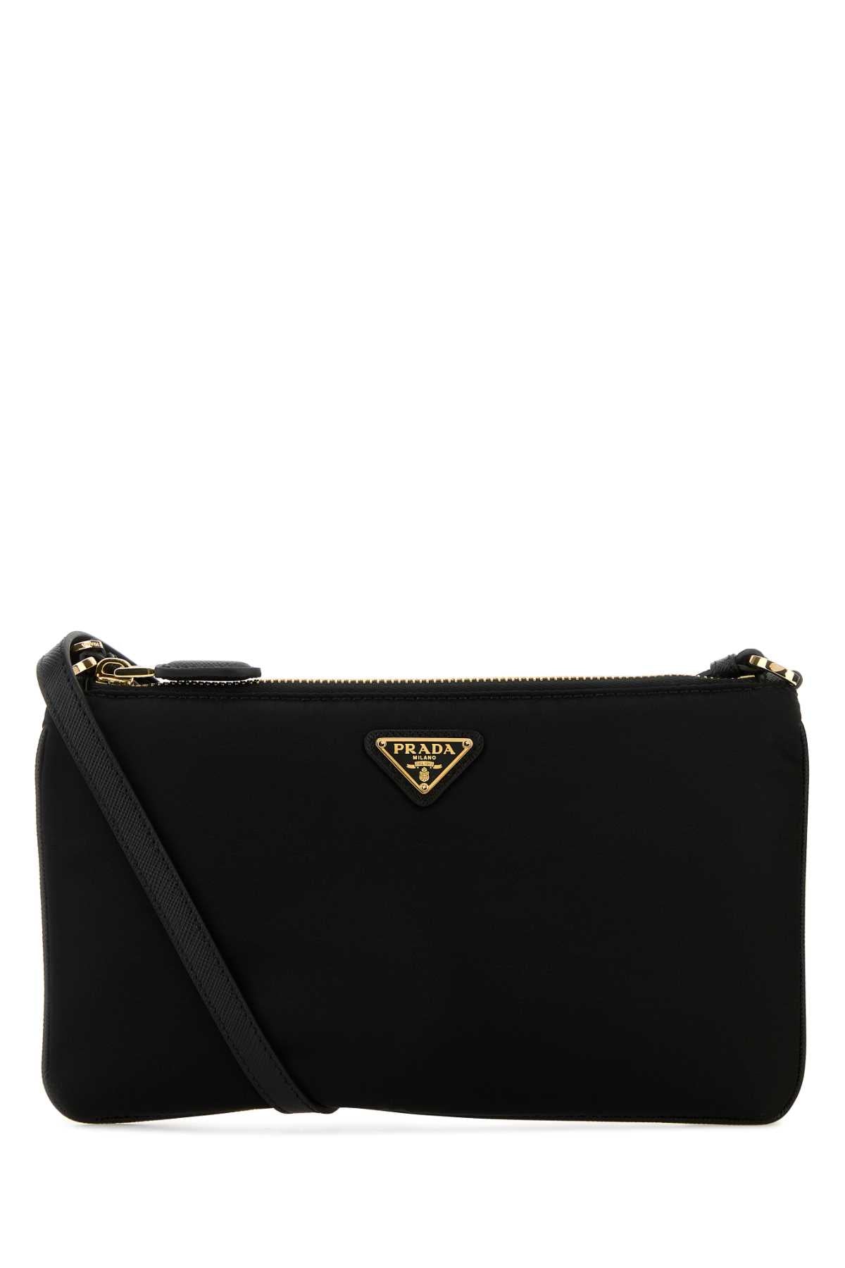 Prada Women Black Re-Nylon Pouch PRADA