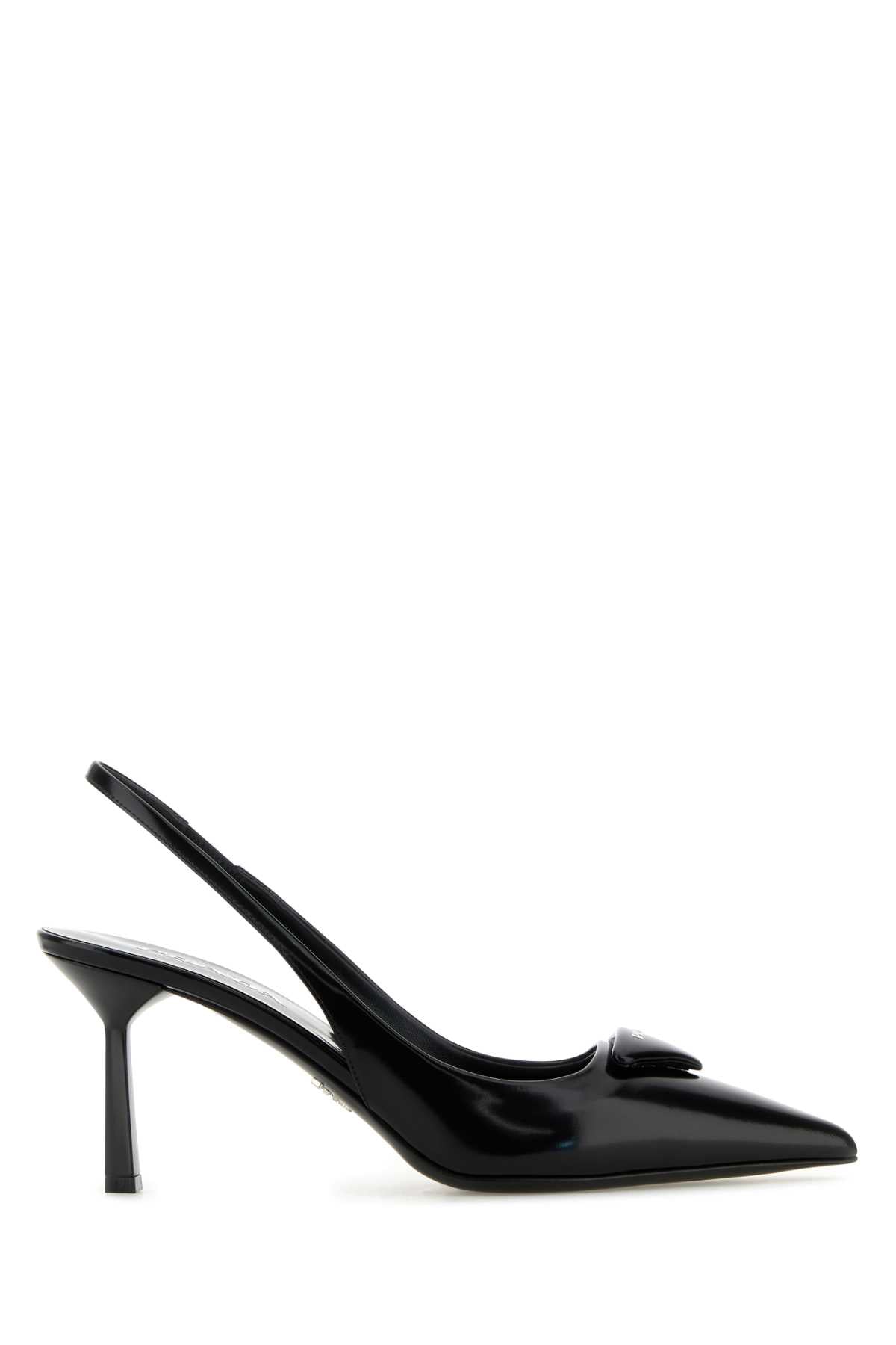 Prada Women Black Leather Pumps PRADA