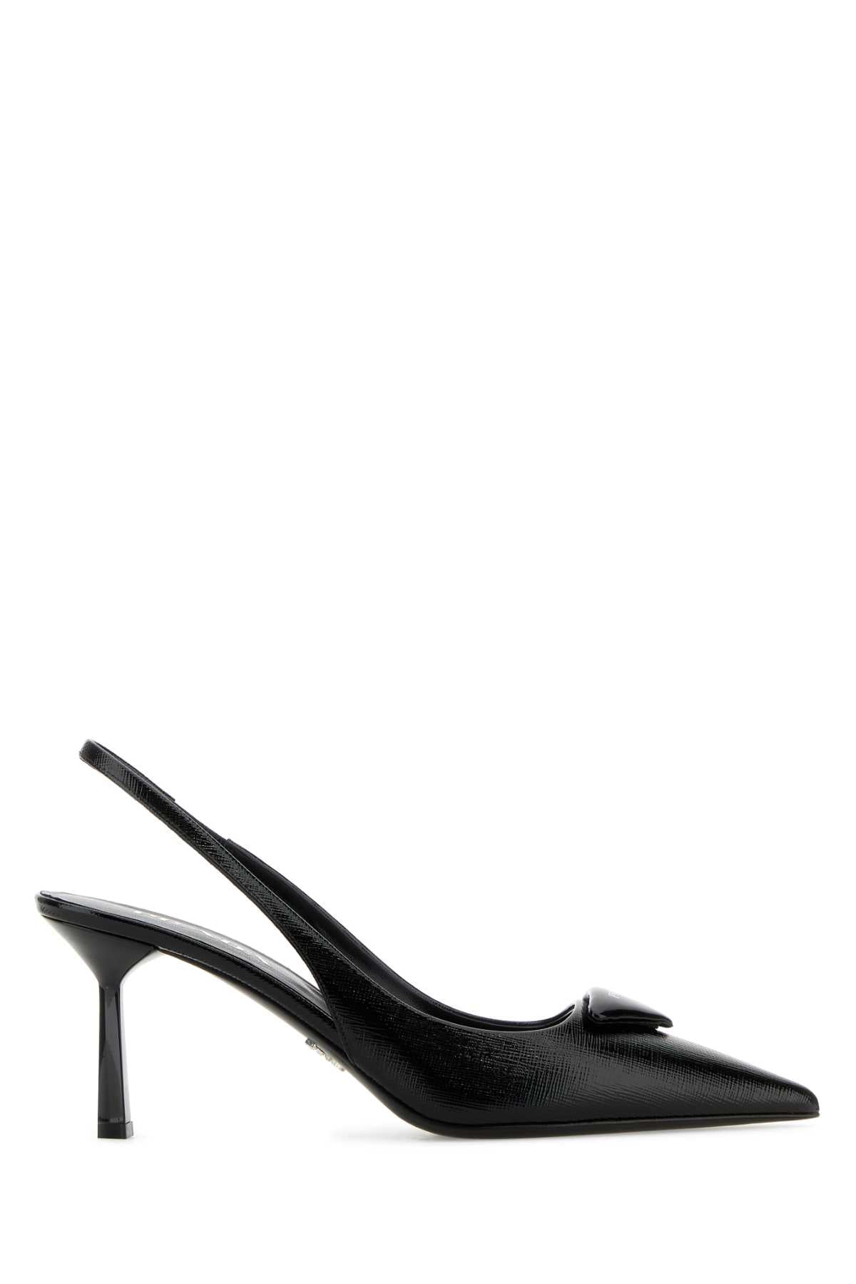 Prada Women Black Leather Pumps PRADA