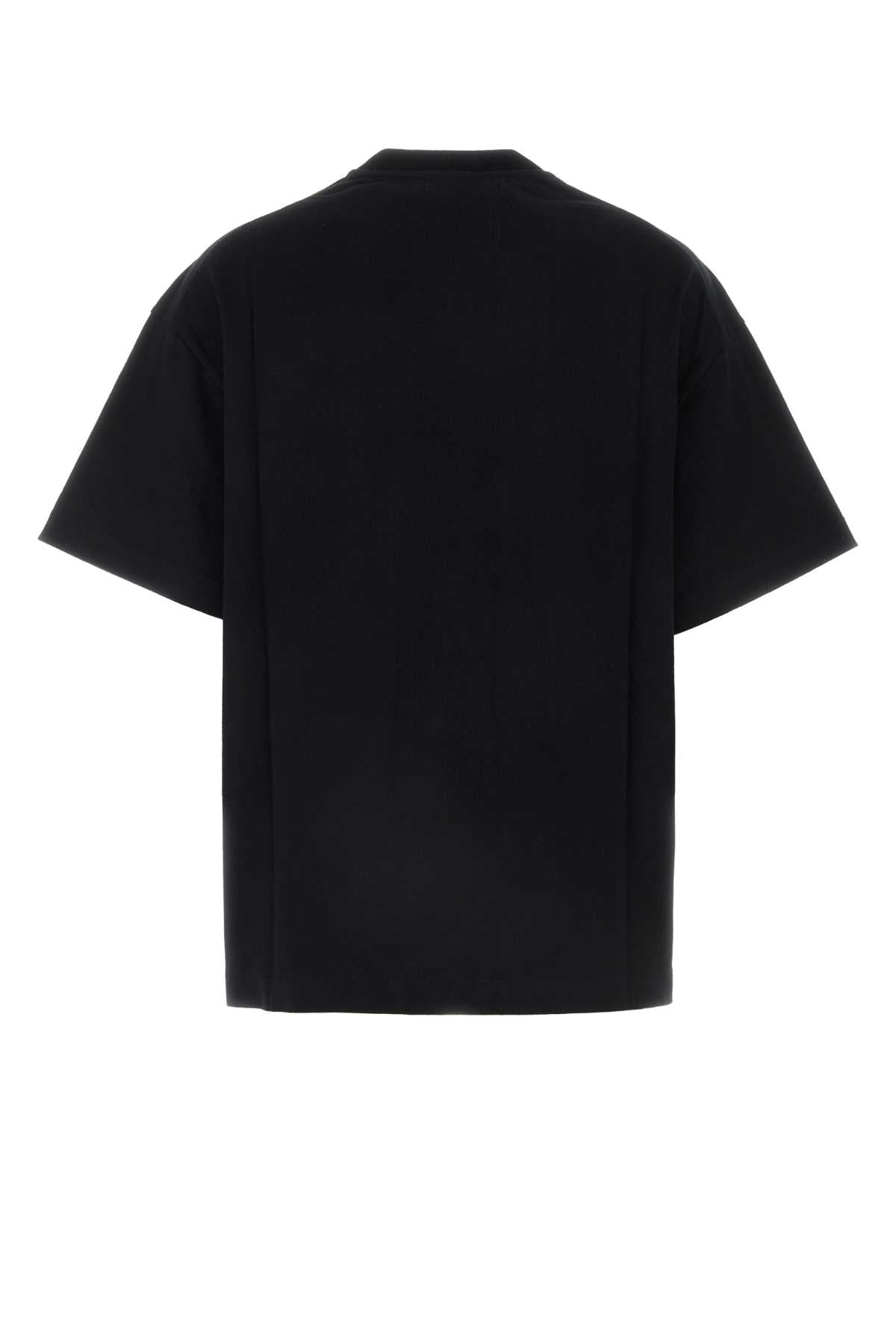 Jil Sander Women Black Cotton T-Shirt JIL SANDER