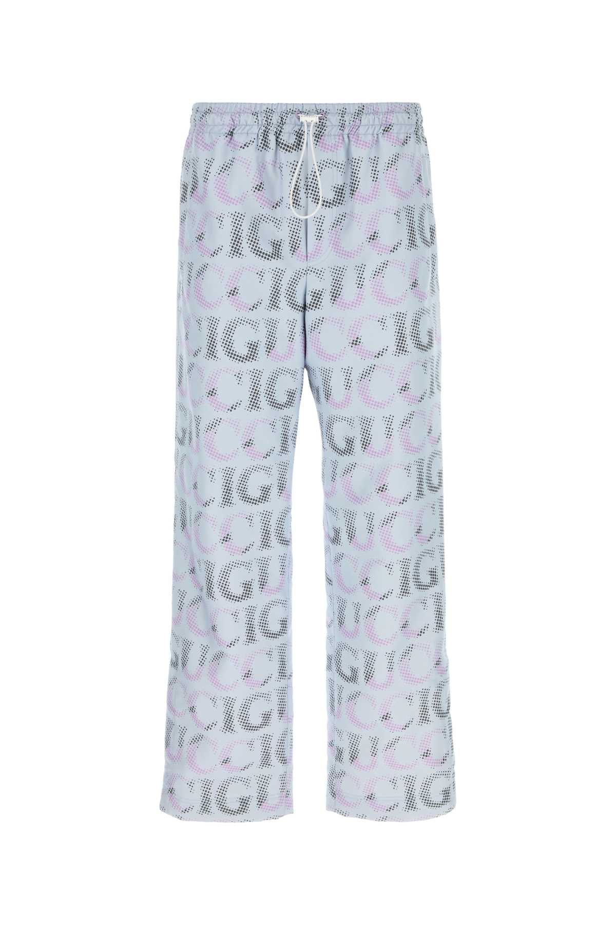 Gucci Men Printed Polyester Pant GUCCI