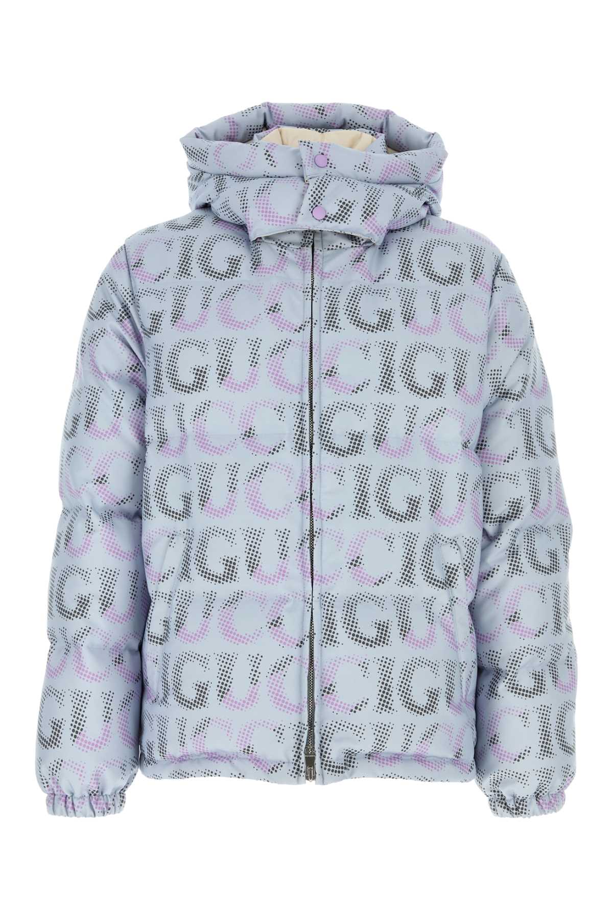 Gucci Men Printed Polyester Down Jacket GUCCI