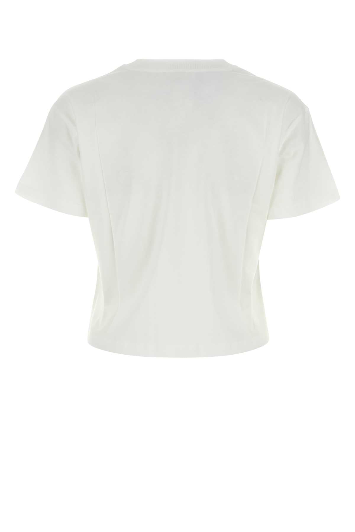 A.P.C. Women White Cotton T-Shirt A.P.C.