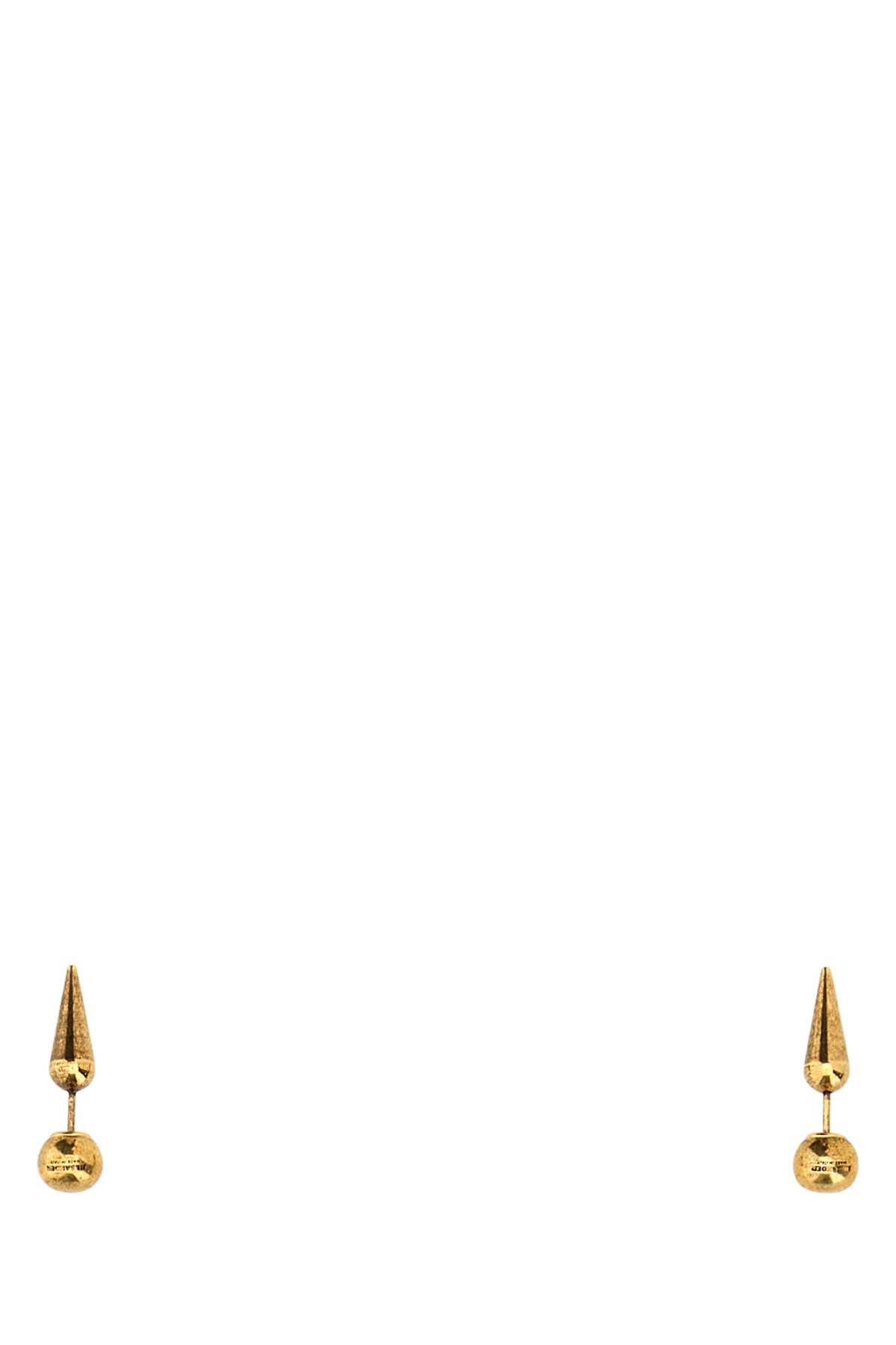 Jil Sander Women Gold Metal Earrings JIL SANDER