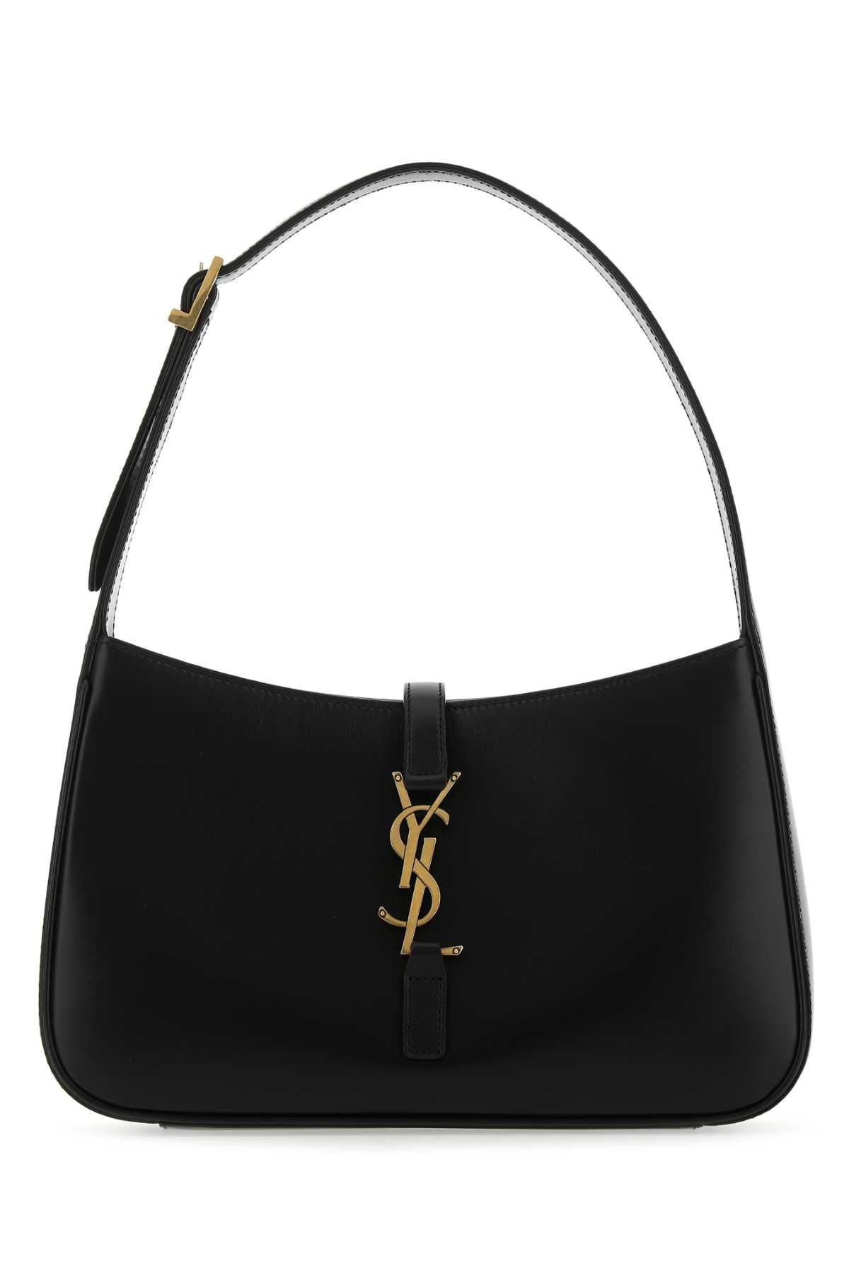 Saint Laurent Women Black Leather Le 5 Ã  7 Shoulder Bag SAINT LAURENT