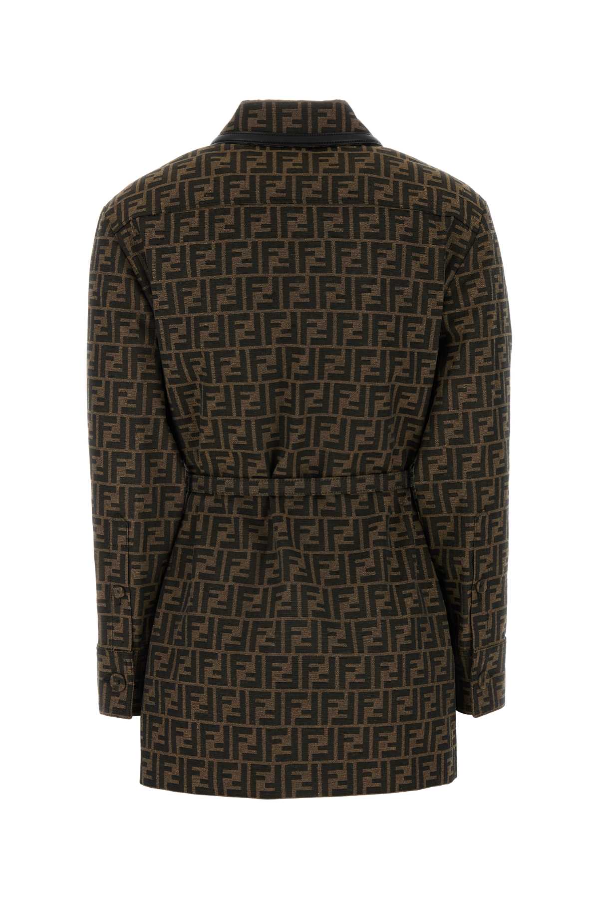 Fendi Women Embroidered Canvas Shirt FENDI