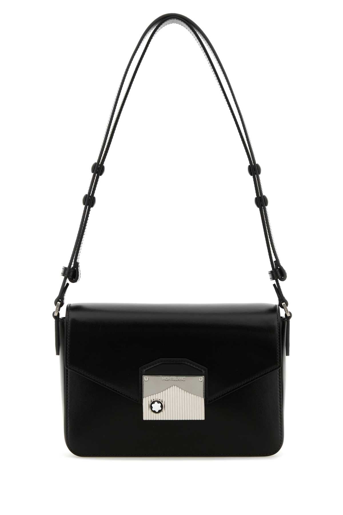 Montblanc Men Black Leather Meisterstuck Shoulder Bag MONTBLANC