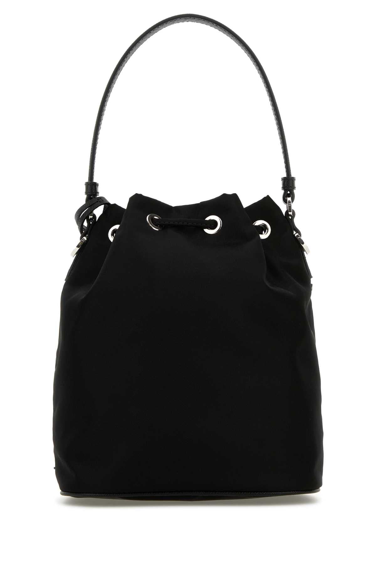 Prada Women Black Nylon Bucket Bag PRADA