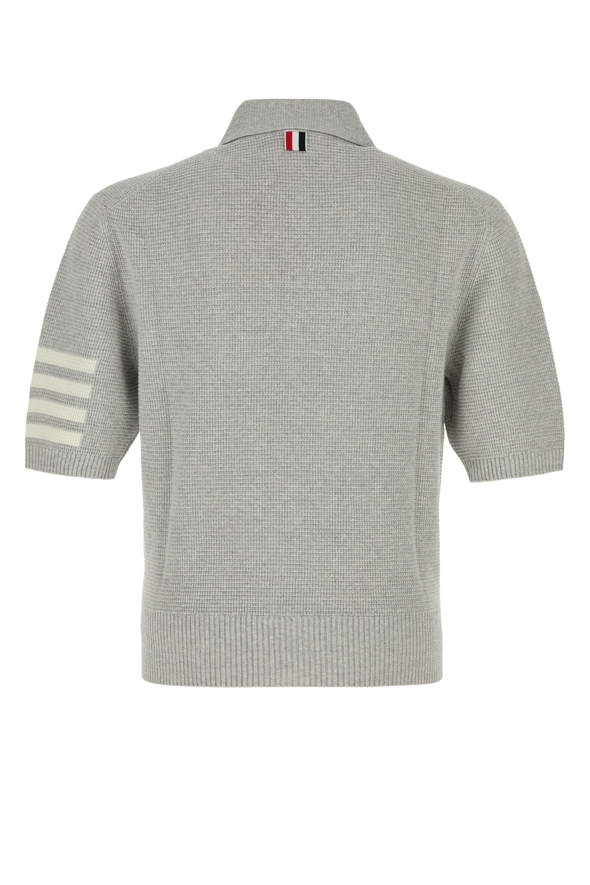 Thom Browne Men Textured Stitchrelaxed Fit Sspolo In L THOM BROWNE