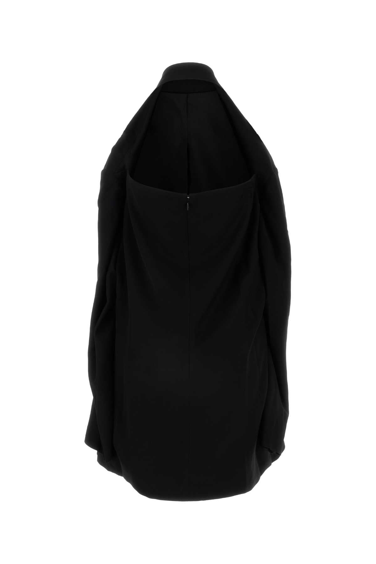 Balenciaga Women Black Viscose Blend Blazer Dress BALENCIAGA