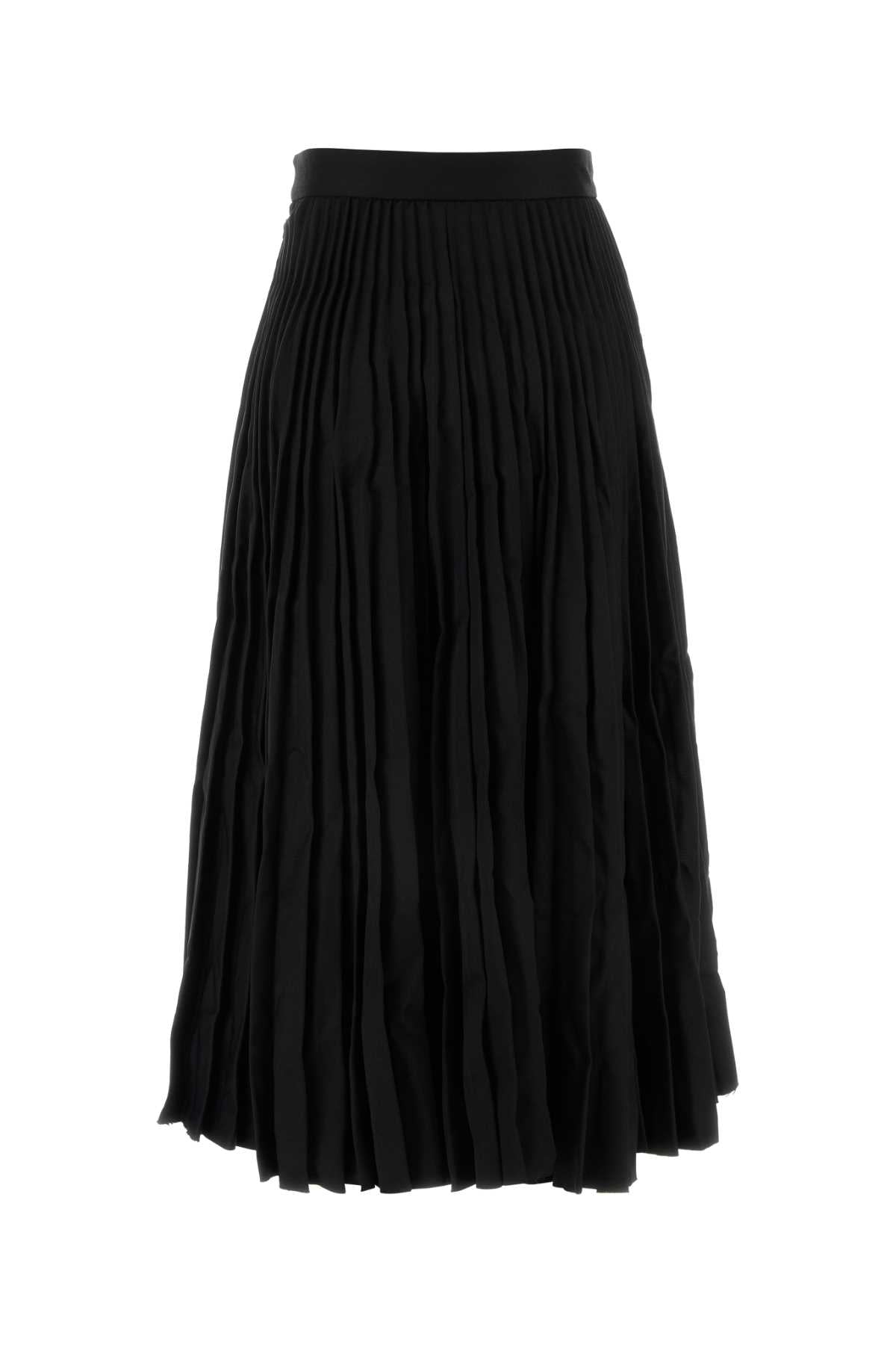 Balenciaga Women Black Wool Skirt BALENCIAGA