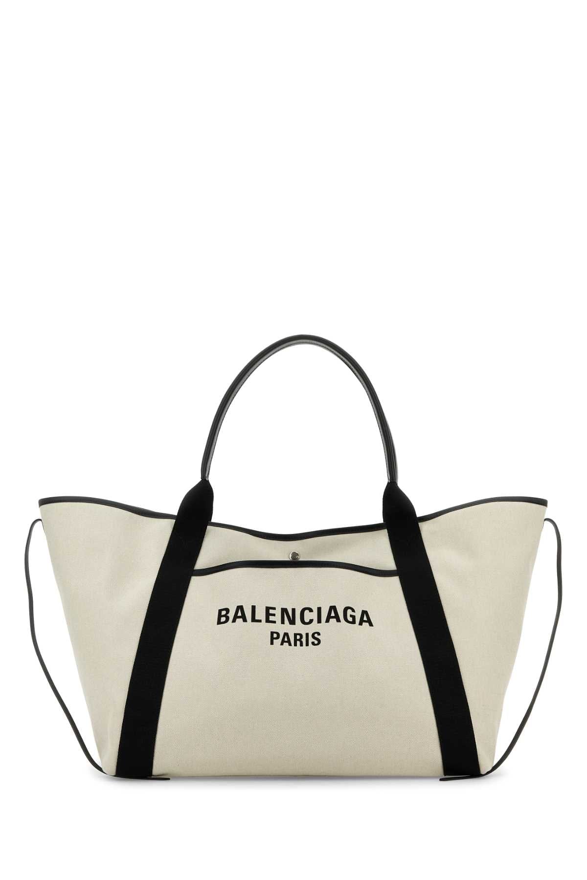Balenciaga Women Sand Canvas Large Biarritz Shopping Bag BALENCIAGA