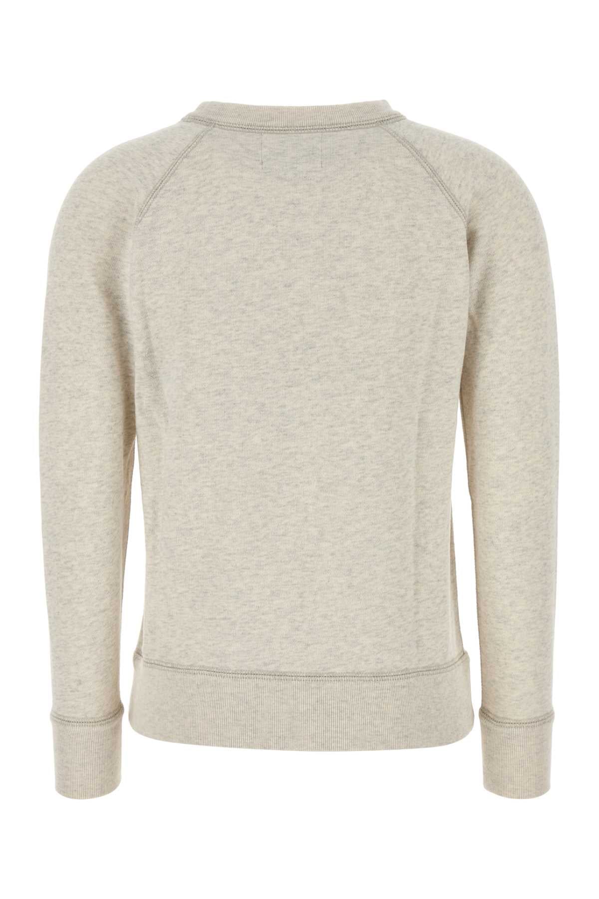 Isabel Marant Etoile Women Melange Sand Cotton Blend Millyny Sweatshirt ISABEL MARANT ETOILE