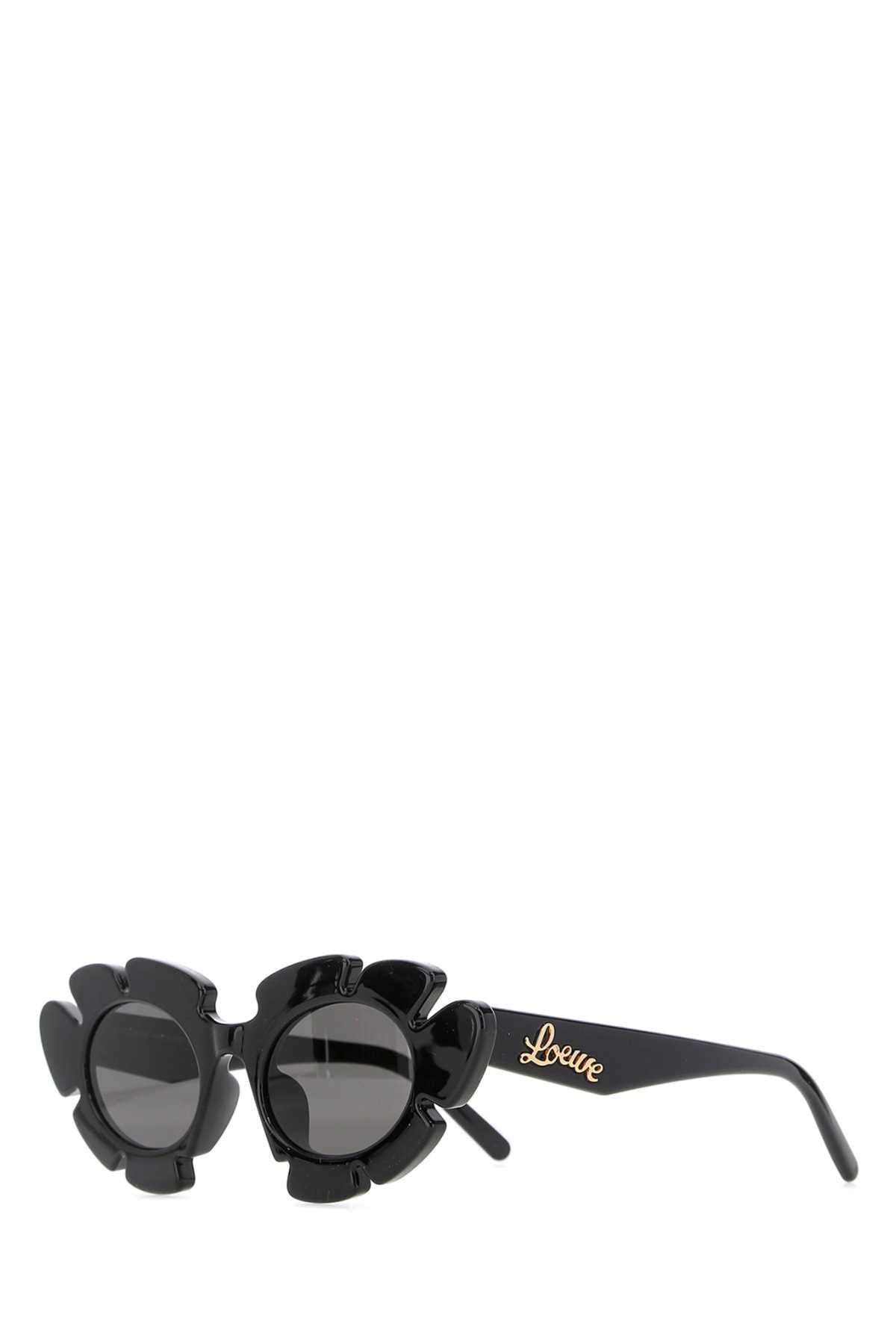 Loewe Women Black Acetate Paula S Ibiza Flower Sunglasses LOEWE