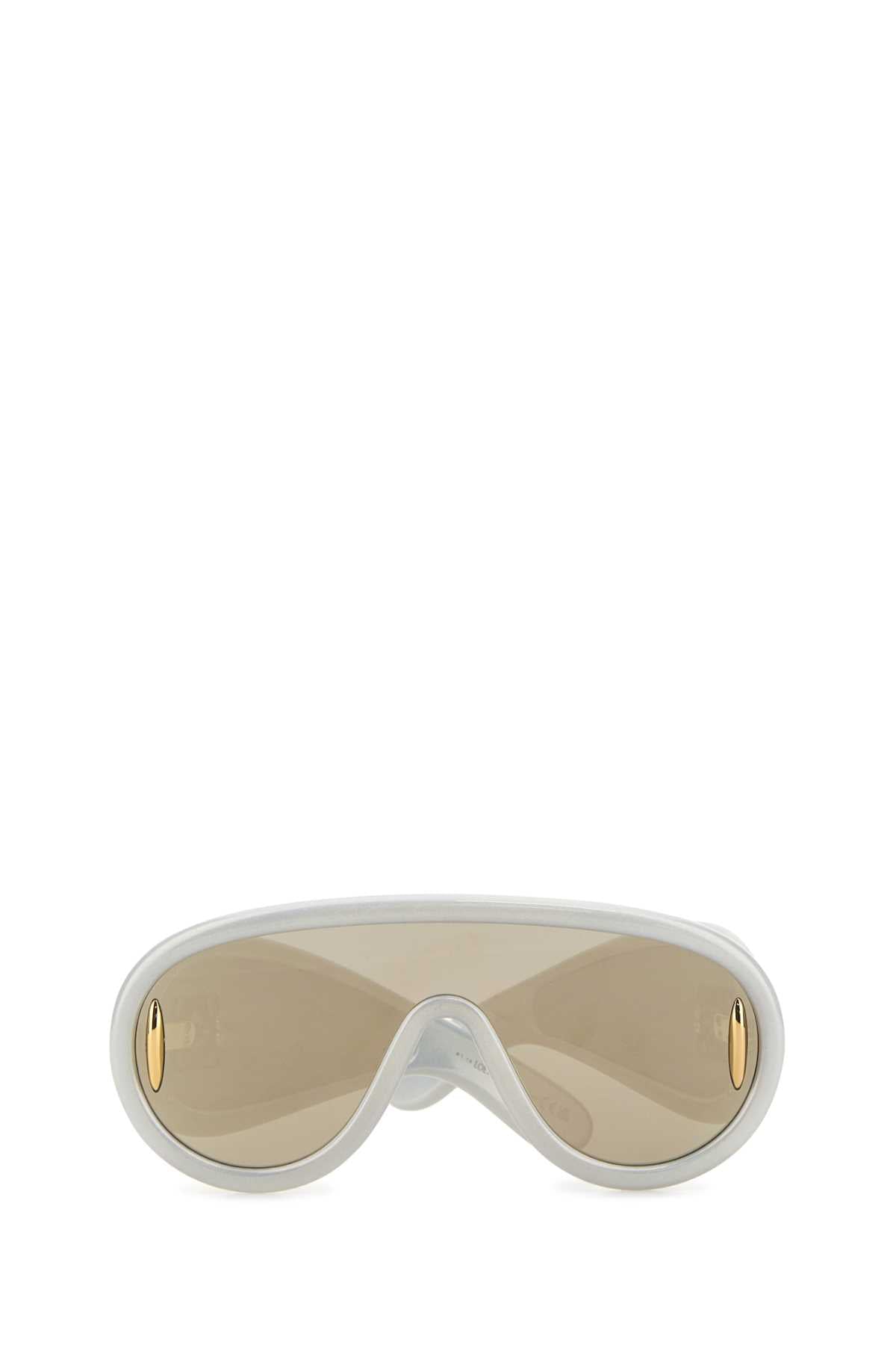 Loewe Women Light Grey Acetate Loewe Paulaâ€™S Ibiza Wave Mask Sunglasses LOEWE
