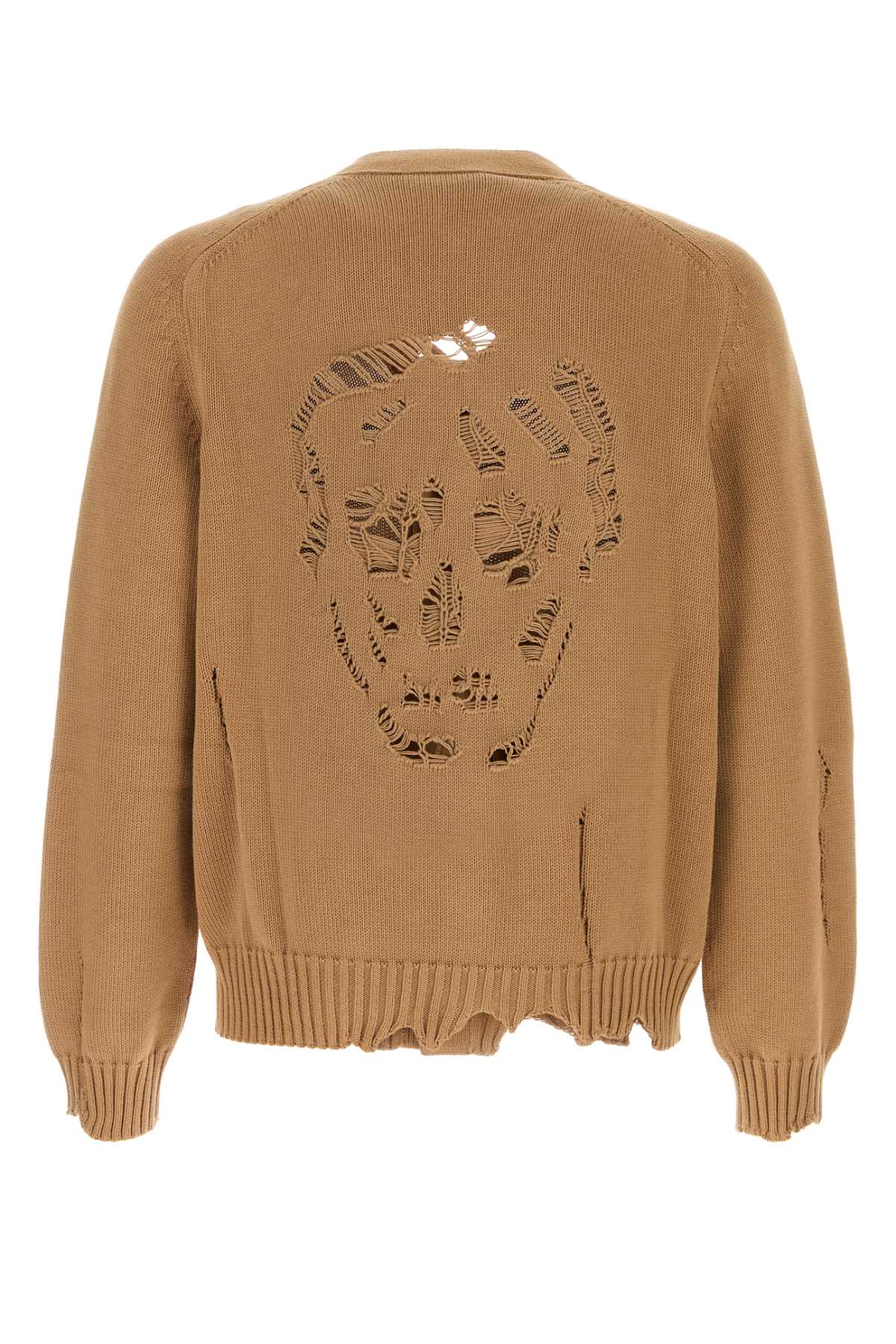 Alexander Mcqueen Men Biscuit Cotton Cardigan ALEXANDER MCQUEEN