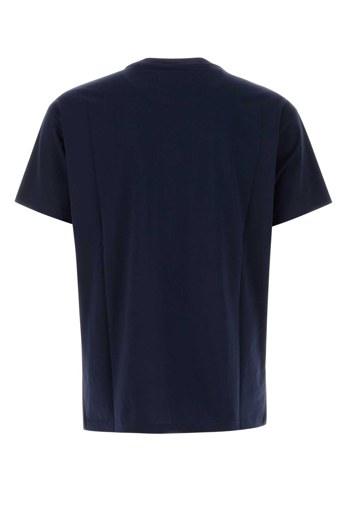 Vivienne Westwood Men Midnight Blue Cotton T-Shirt VIVIENNE WESTWOOD