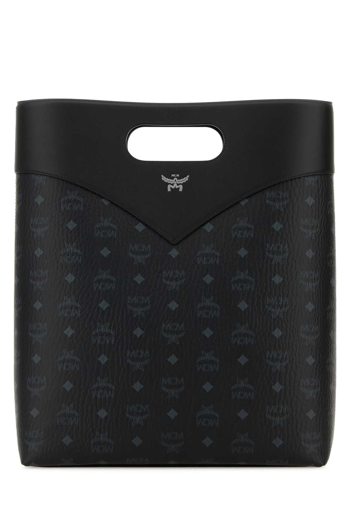 Mcm Women Printed Canvas Shopping Bag MCM