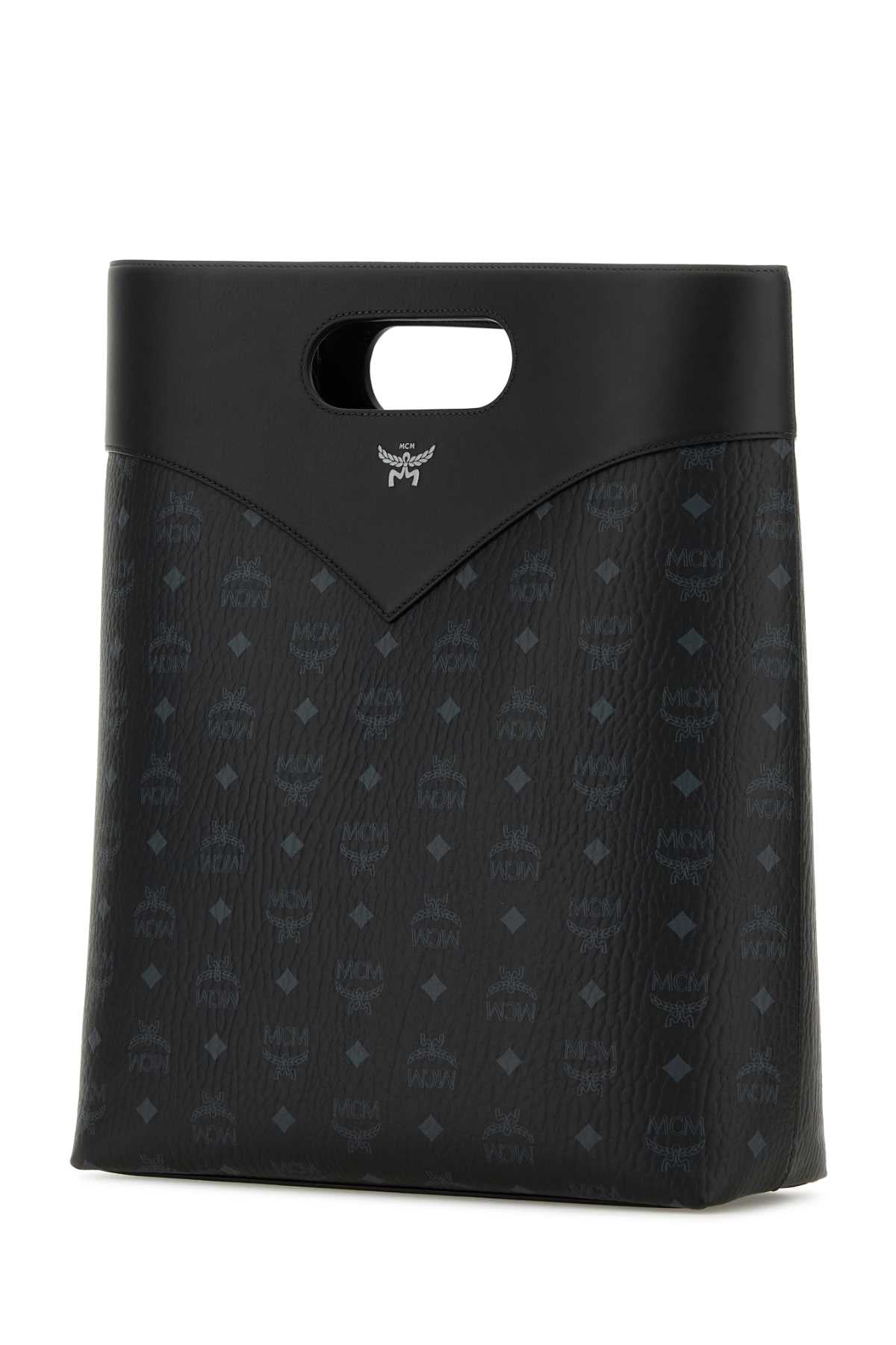 Mcm Women Printed Canvas Shopping Bag MCM
