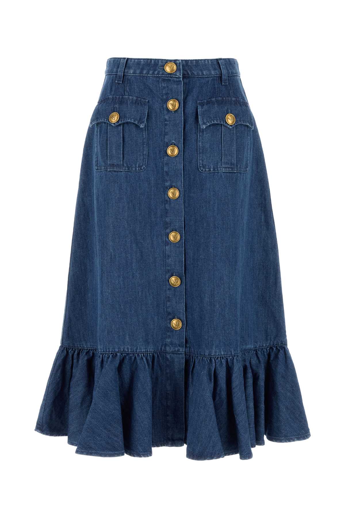 Valentino Garavani Women Denim Skirt VALENTINO GARAVANI