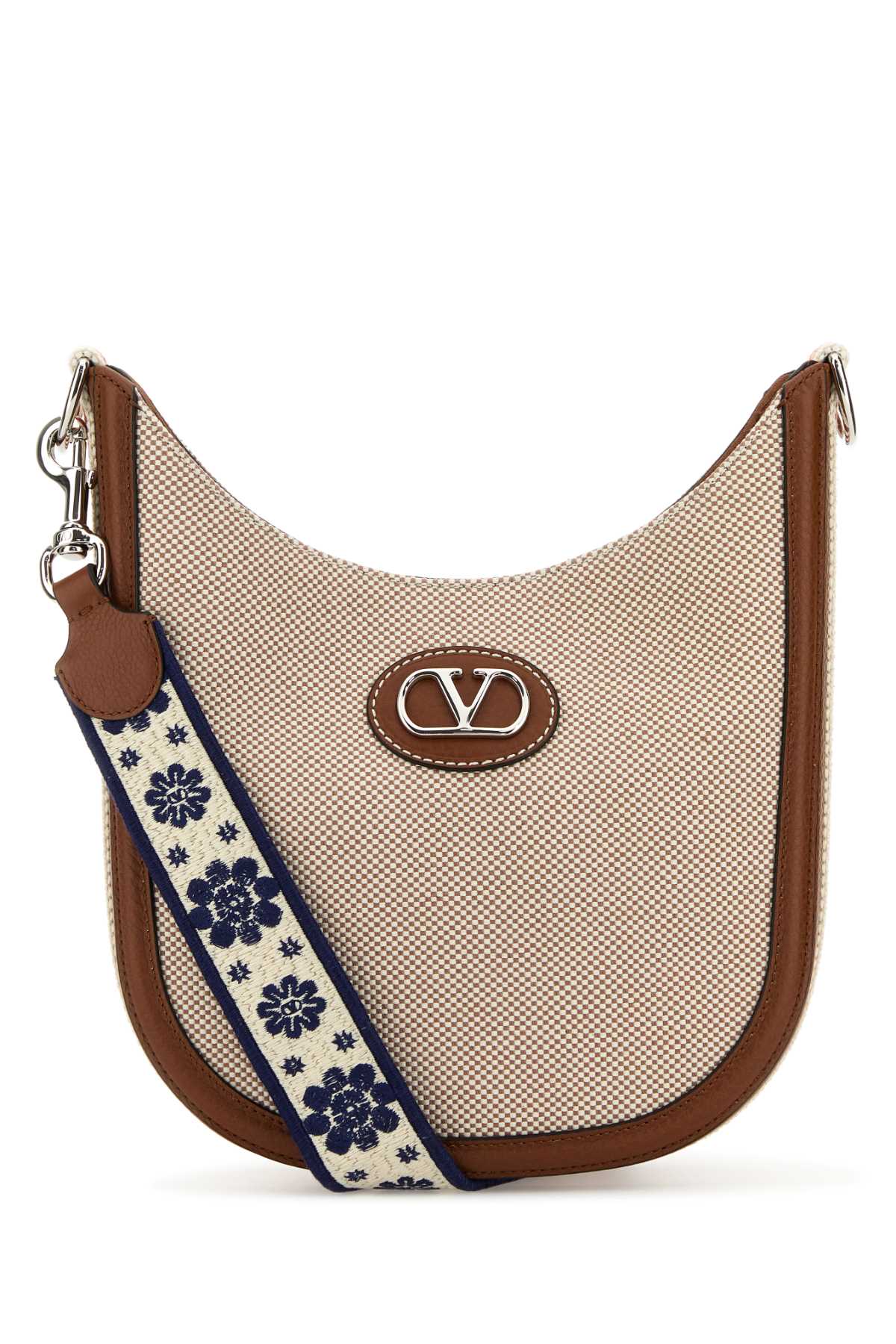 Valentino Garavani Women Top-Tone Canvas Vlogo Signature Shoulder Bag VALENTINO GARAVANI