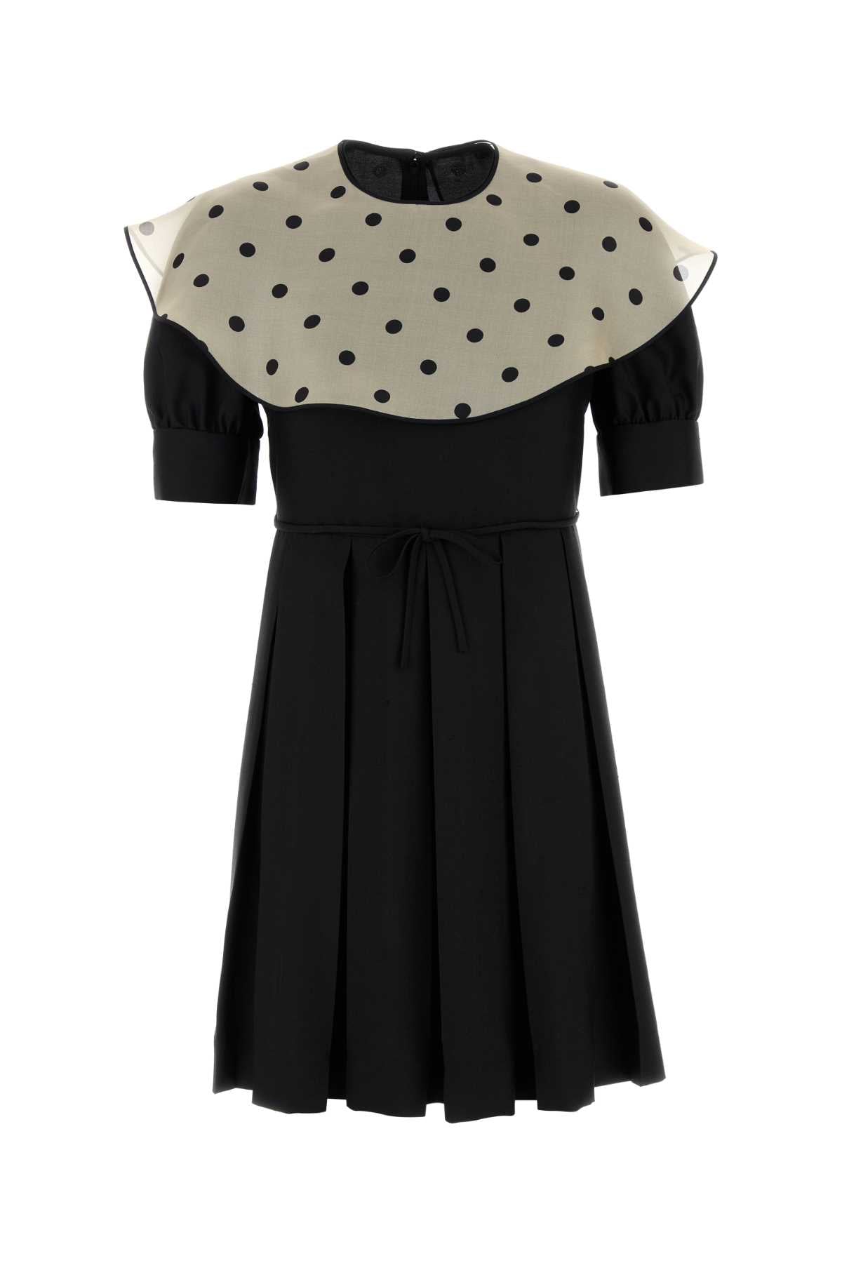 Valentino Garavani Women Black Silk Mini Dress