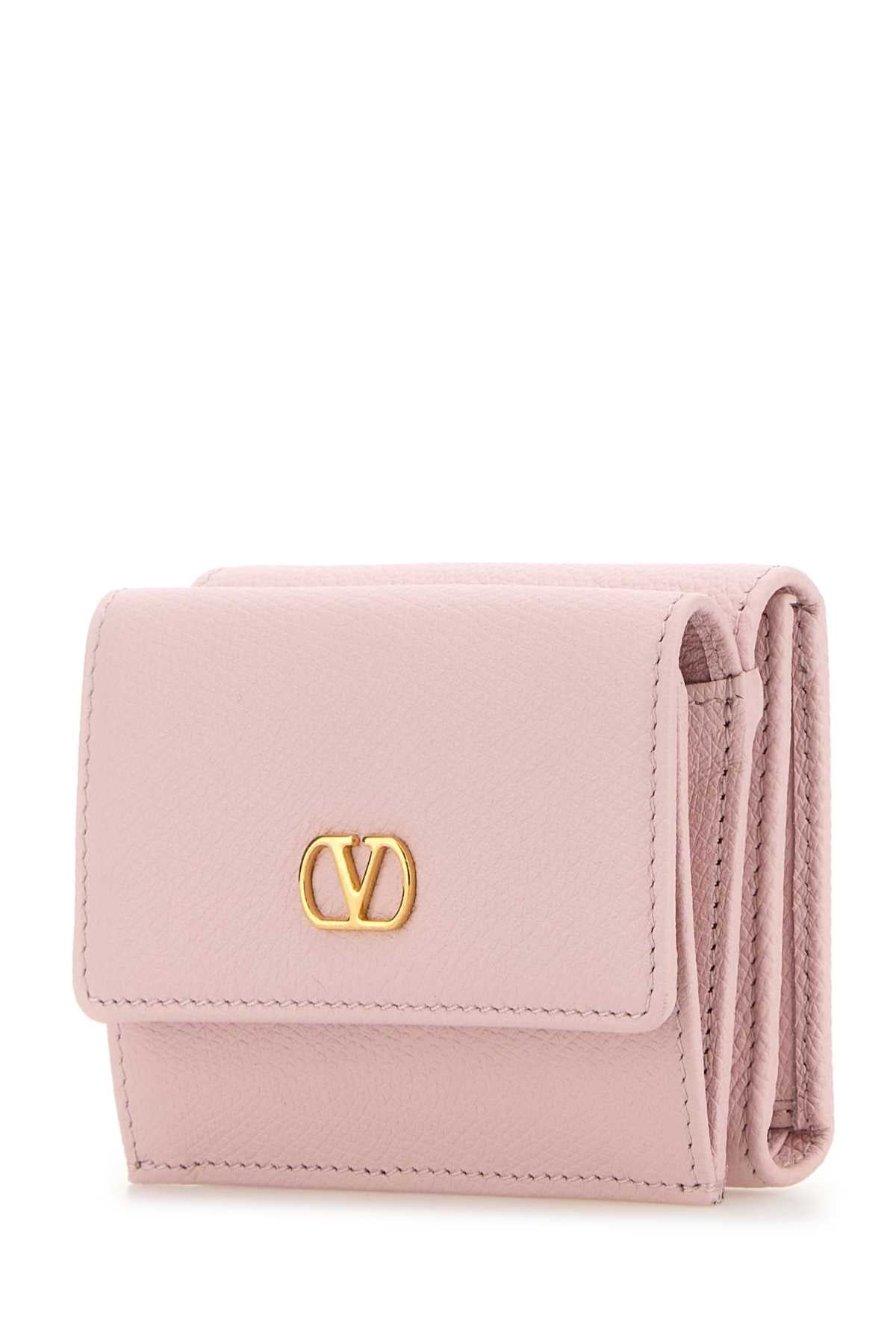 Valentino Garavani Women Pink Leather Wallet VALENTINO GARAVANI