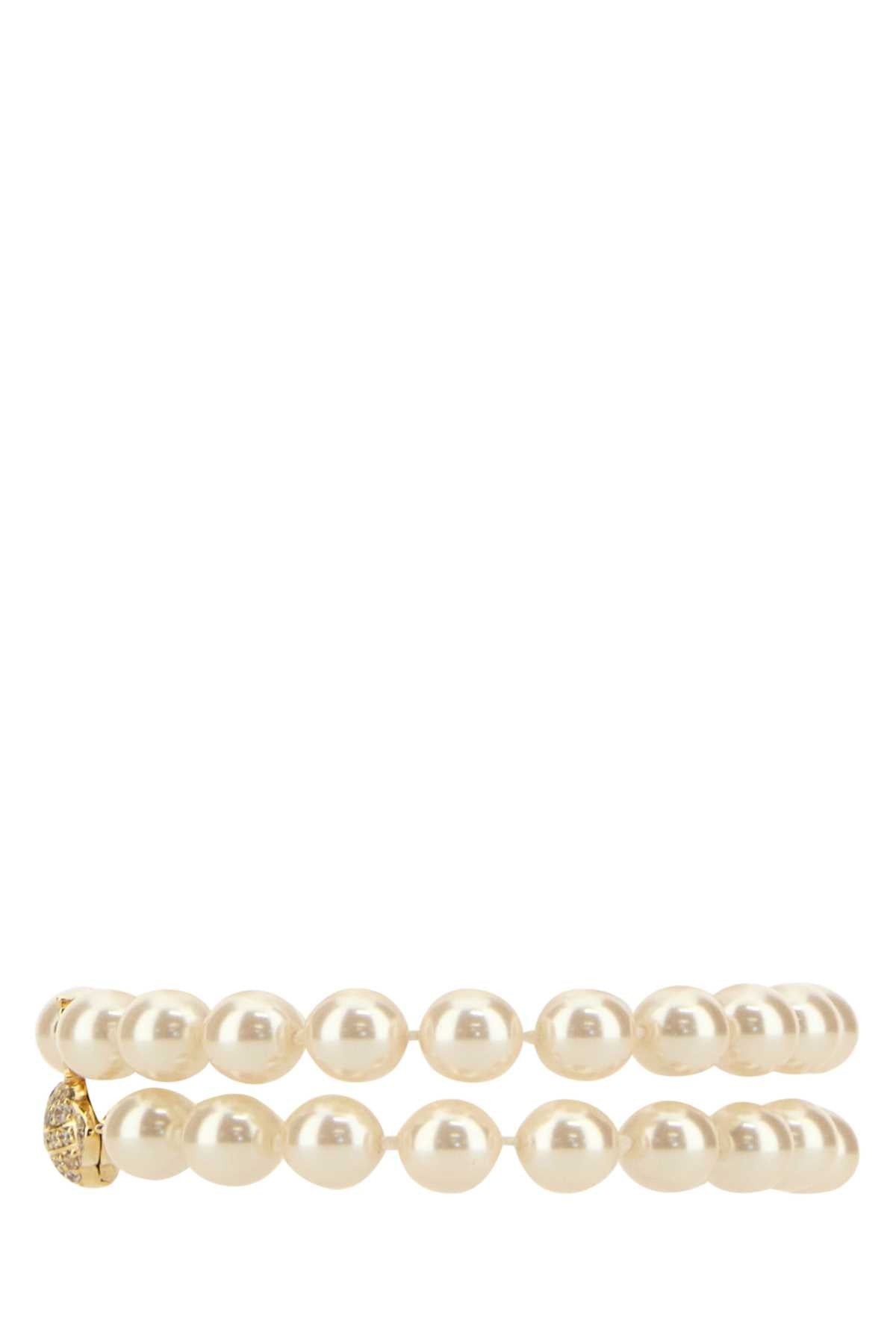 Vivienne Westwood Women Ivory Pearls Graziella Bracelet VIVIENNE WESTWOOD