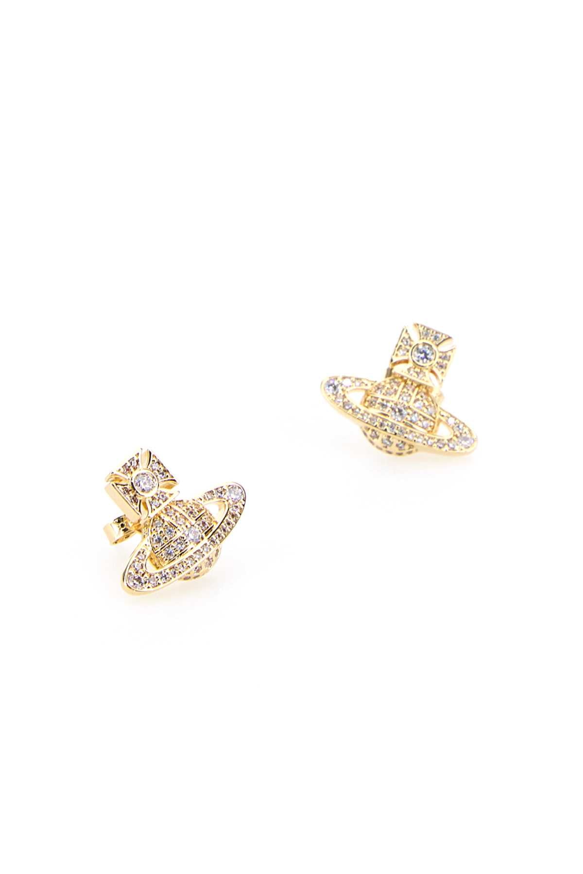 Vivienne Westwood Women Embellished Metal Carmela Earrings VIVIENNE WESTWOOD