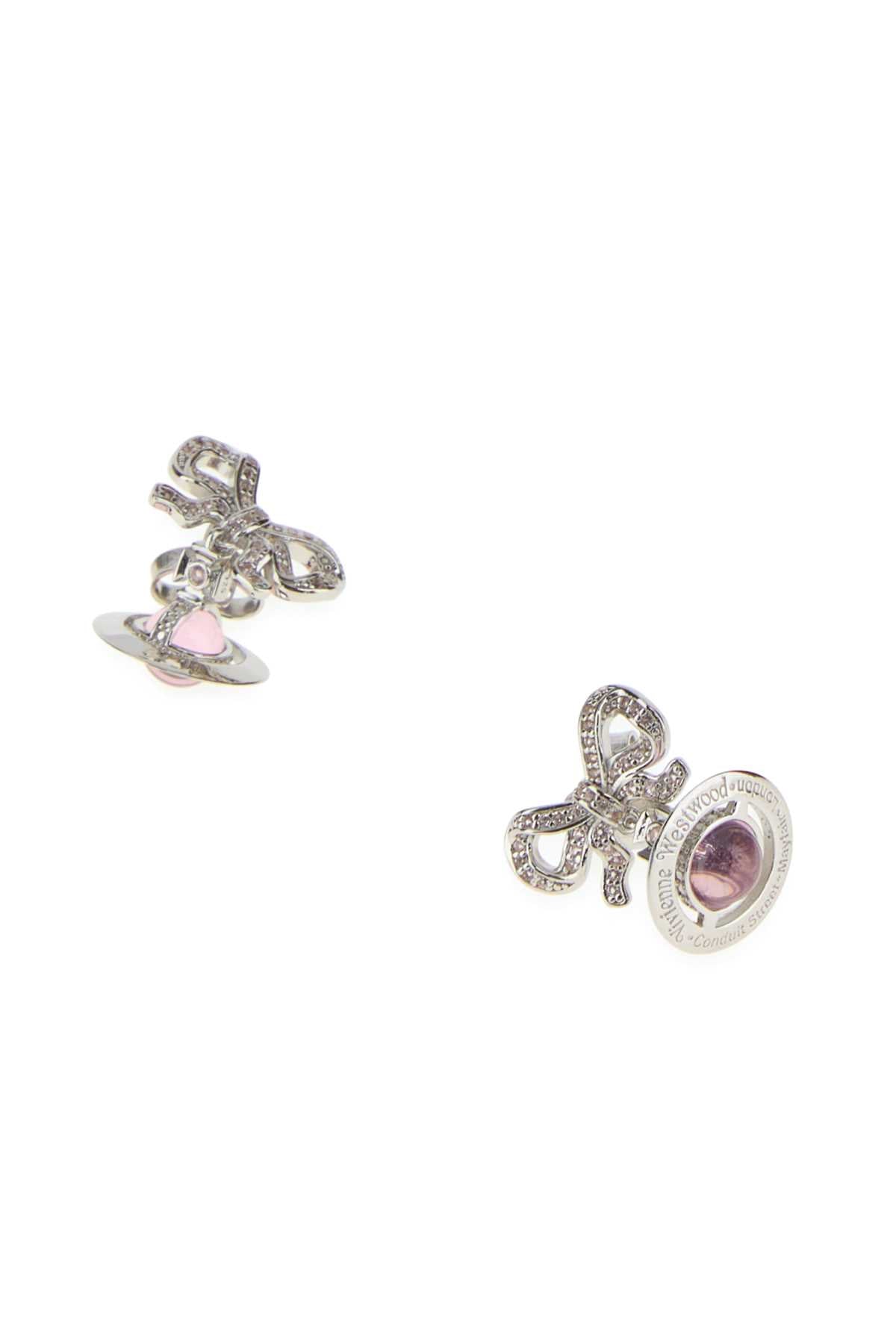 Vivienne Westwood Women Silver Metal Octavie Earrings VIVIENNE WESTWOOD