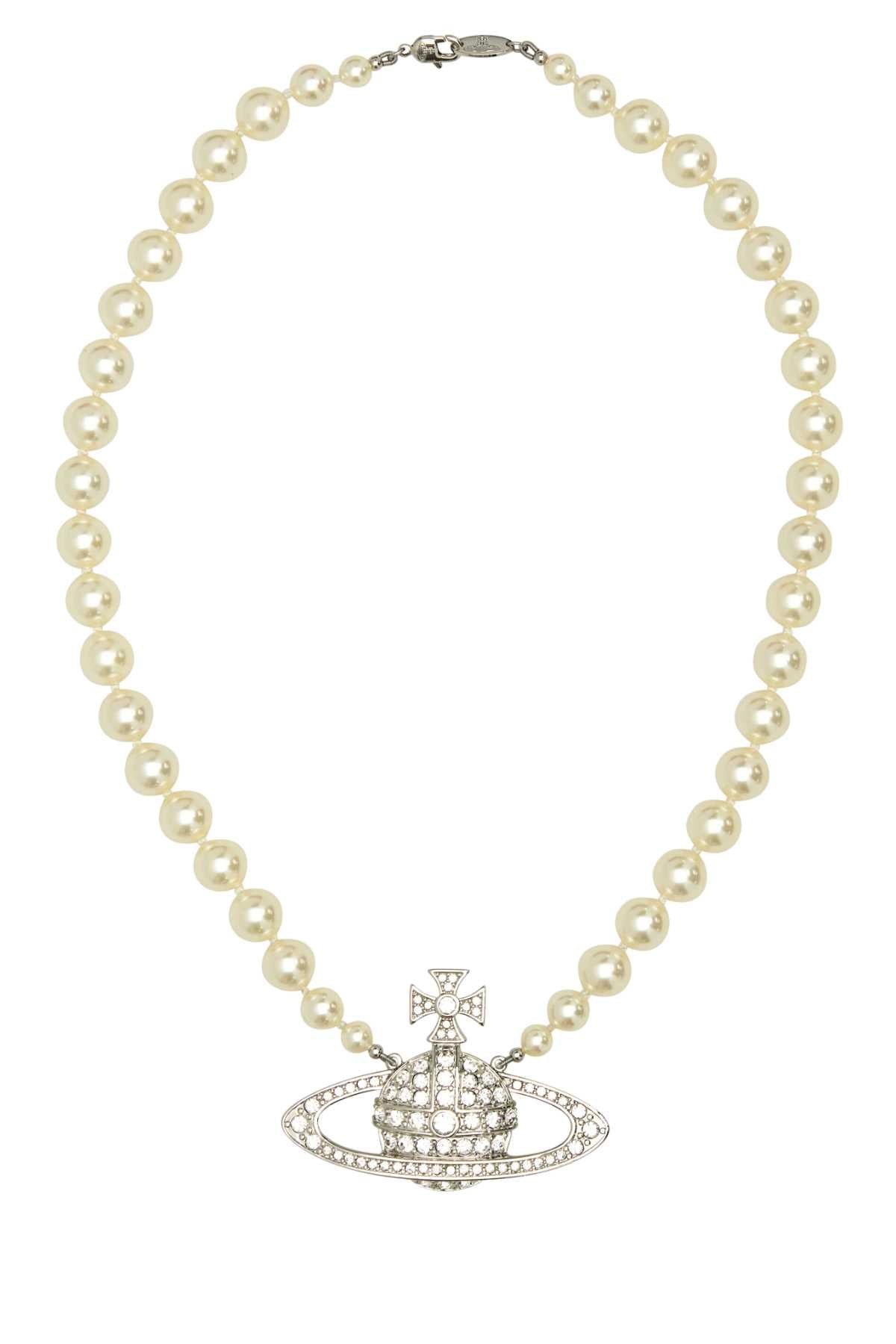 Vivienne Westwood Women White Pearls Necklace VIVIENNE WESTWOOD