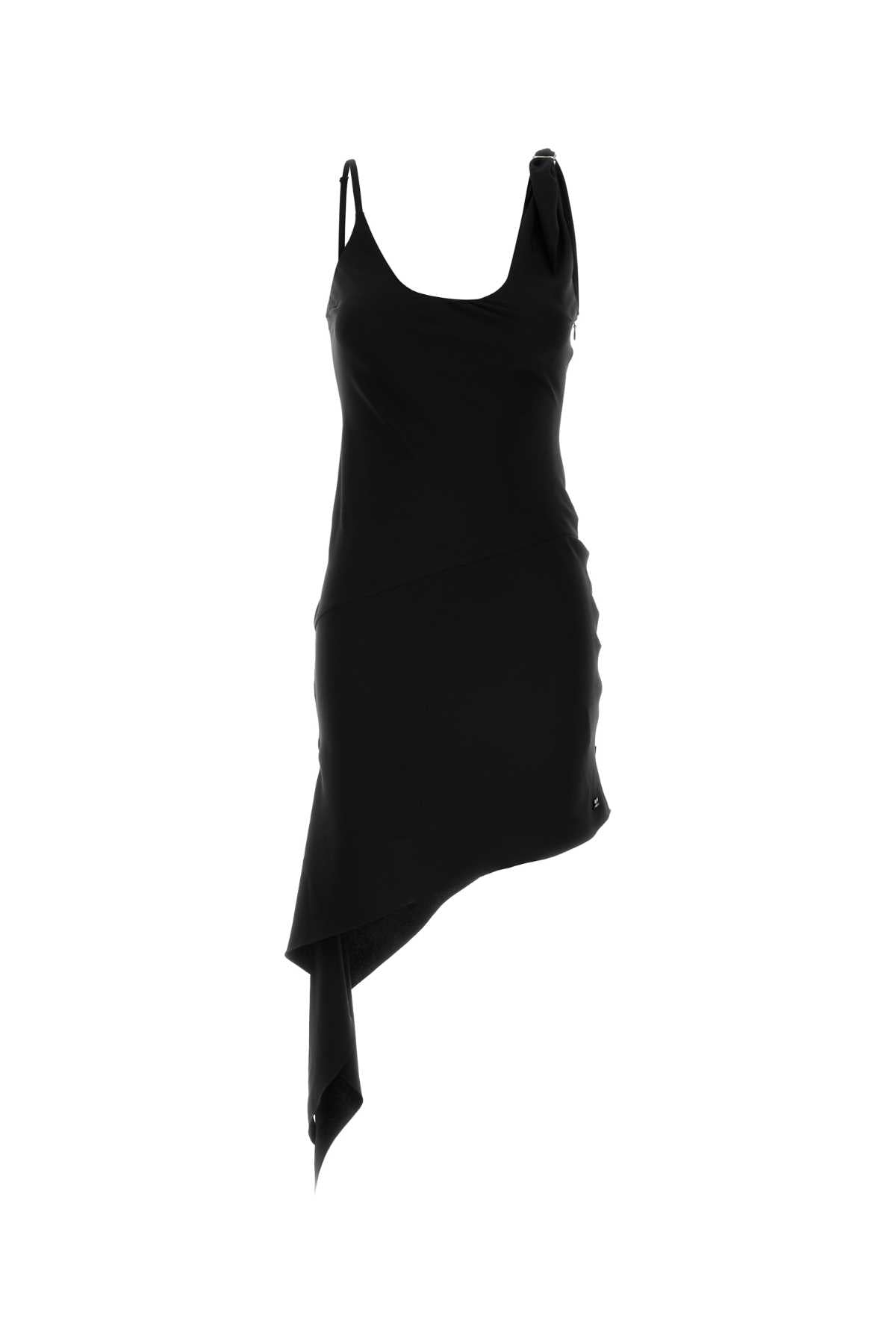 Courreges Women Black Polyester Mini Dress COURREGES