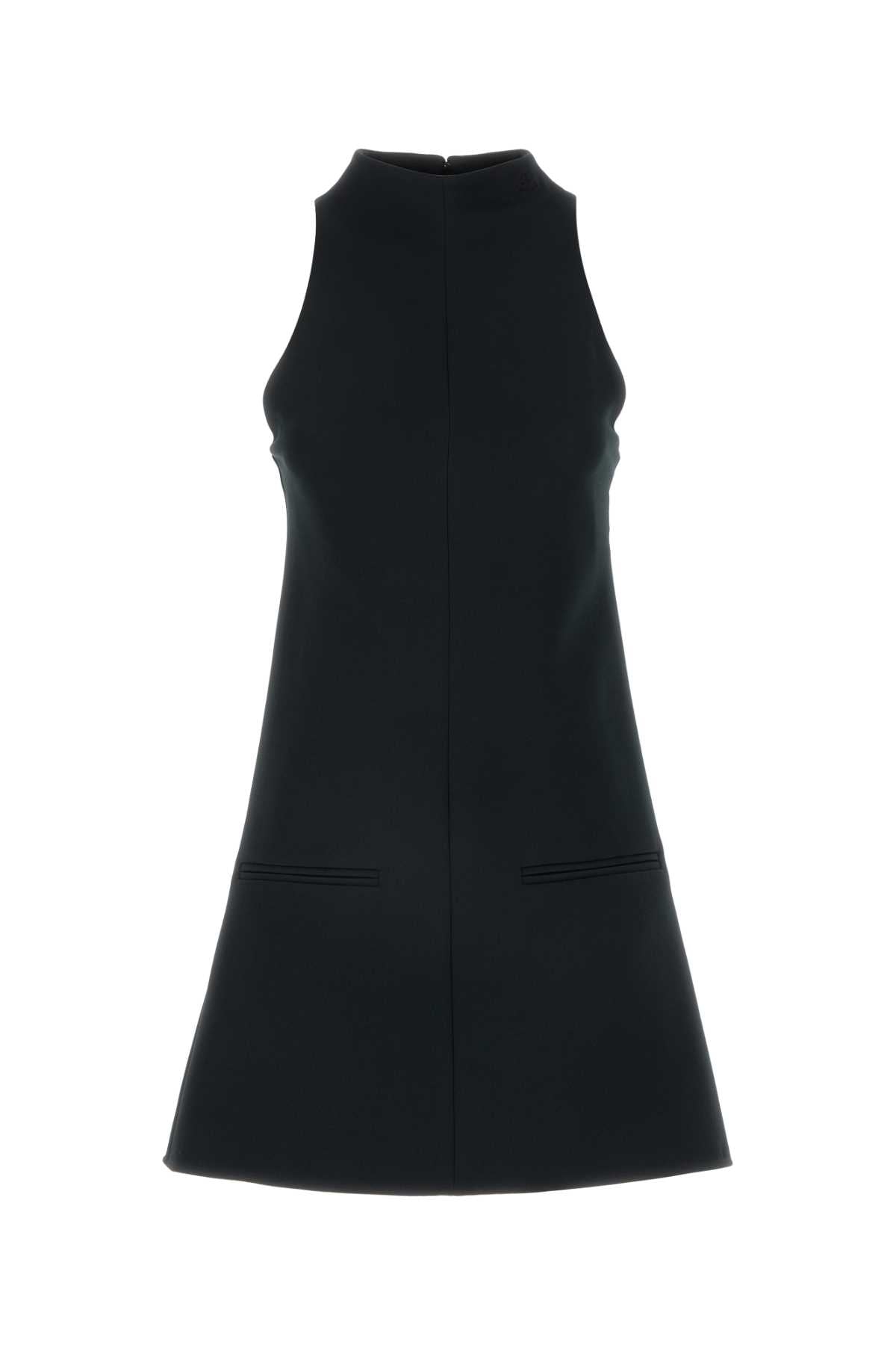 Courreges Women Black Twill Dress COURREGES