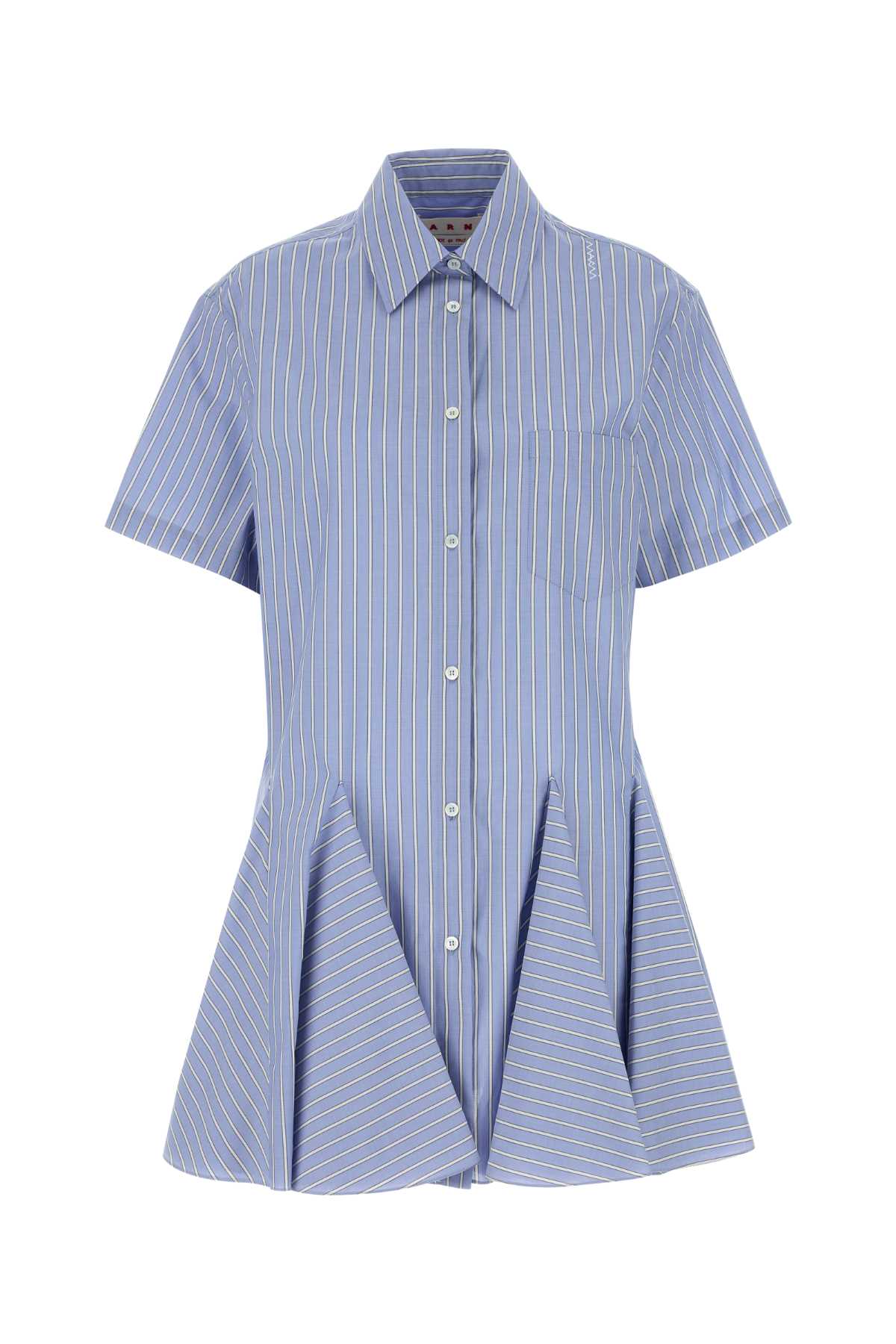 Marni Women Embroidered Poplin Shirt Dress MARNI