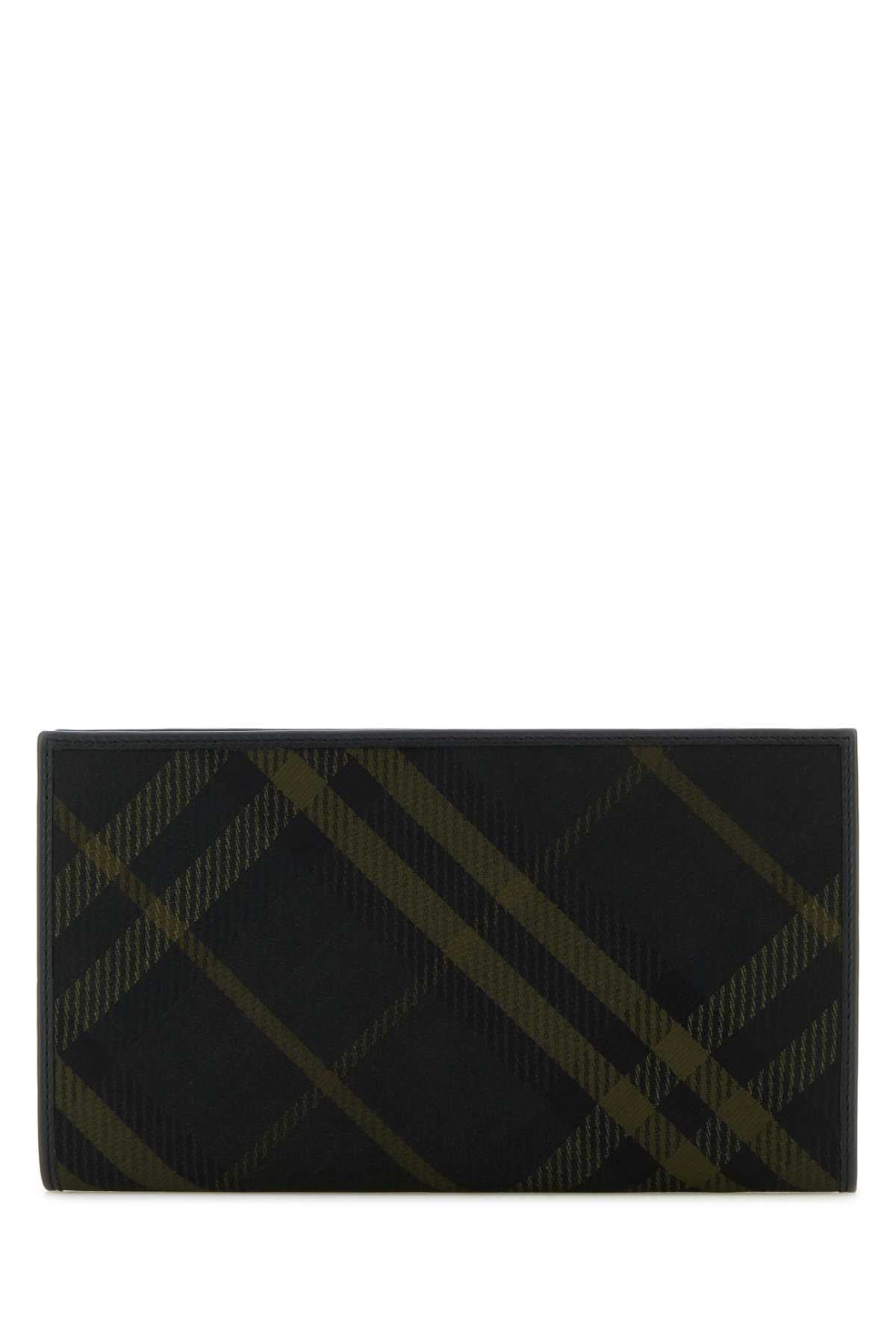 Burberry Men Printed E-Canvas Wallet BURBERRY