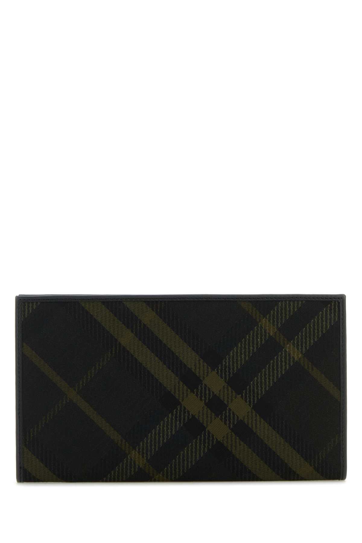 Burberry Men Printed E-Canvas Wallet BURBERRY