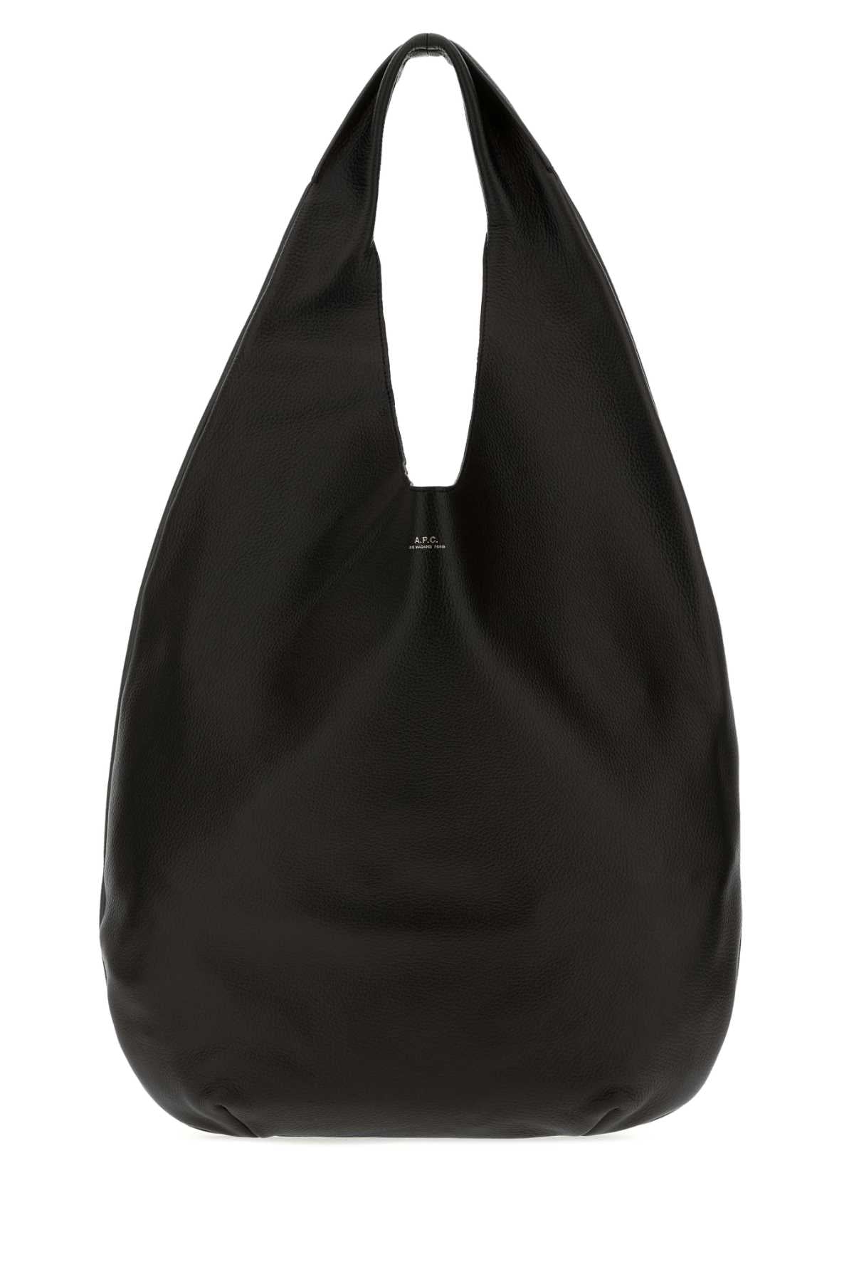 A.P.C. Women Black Leather Le Neige Shoulder Bag A.P.C.