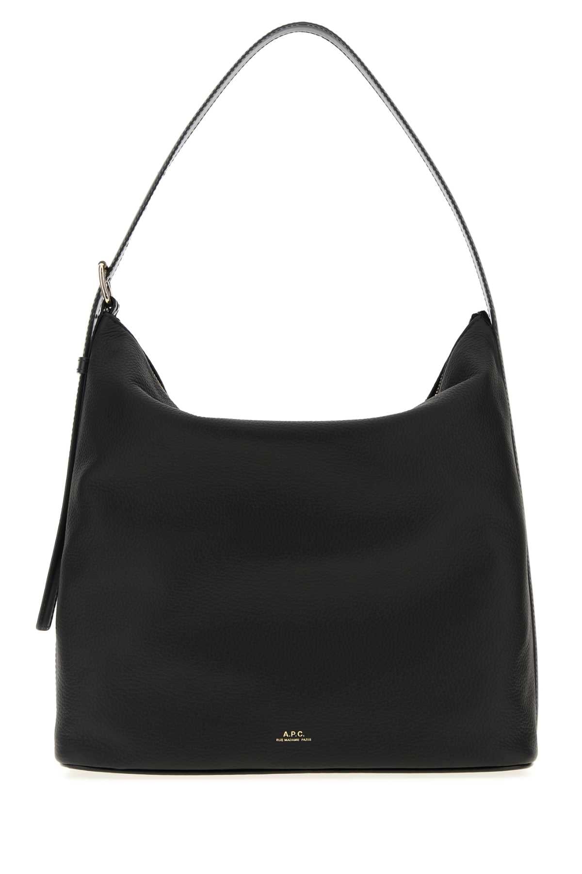 A.P.C. Women Black Leather Vera Shoulder Bag A.P.C.