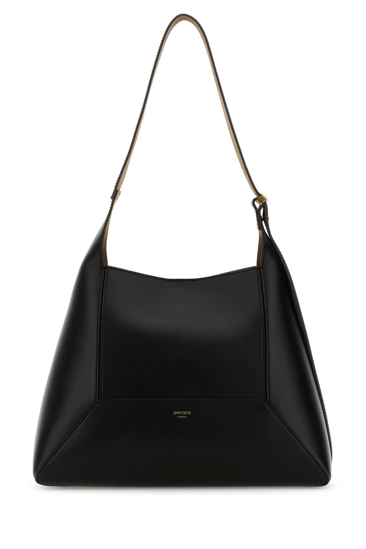 Jimmy Choo Women Black Leather Diamond Shoulder Bag JIMMY CHOO