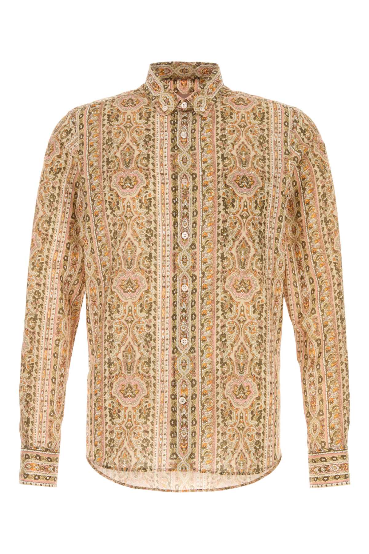Valentino Garavani Men Printed Cotto Shirt VALENTINO GARAVANI
