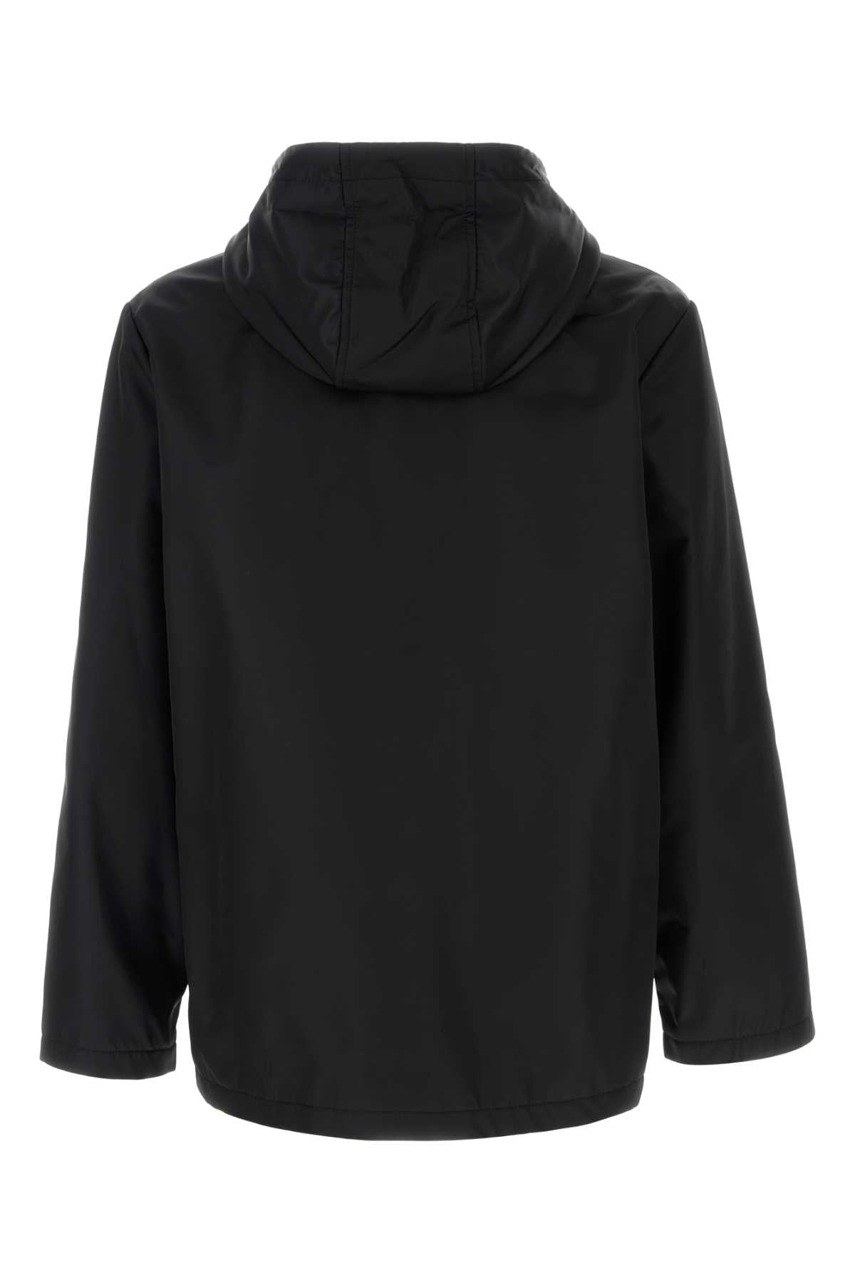 Valentino Garavani Men Black Nylon Windbreaker VALENTINO GARAVANI