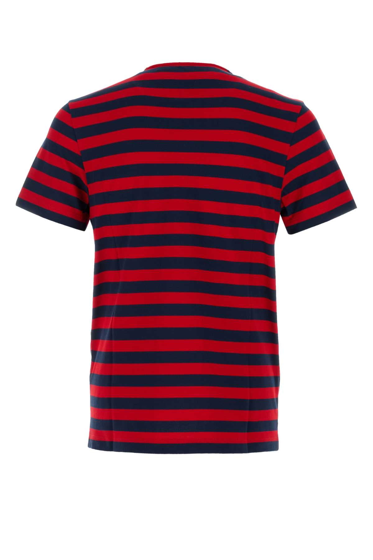 Valentino Garavani Men Embroidered Piquet Polo Shirt VALENTINO GARAVANI