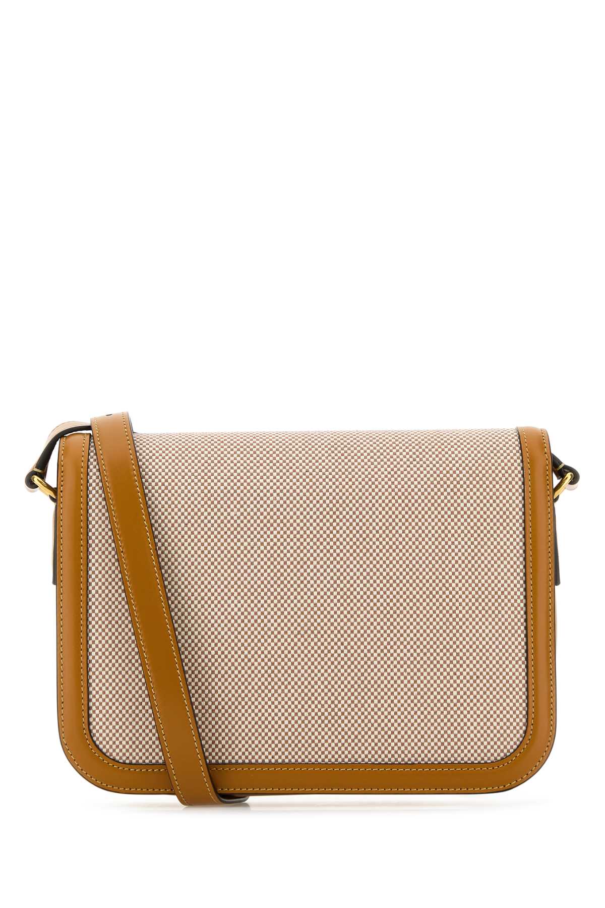 Valentino Garavani Men Two-Tone Canvas And Leather 9To5 Shoulder Bag VALENTINO GARAVANI