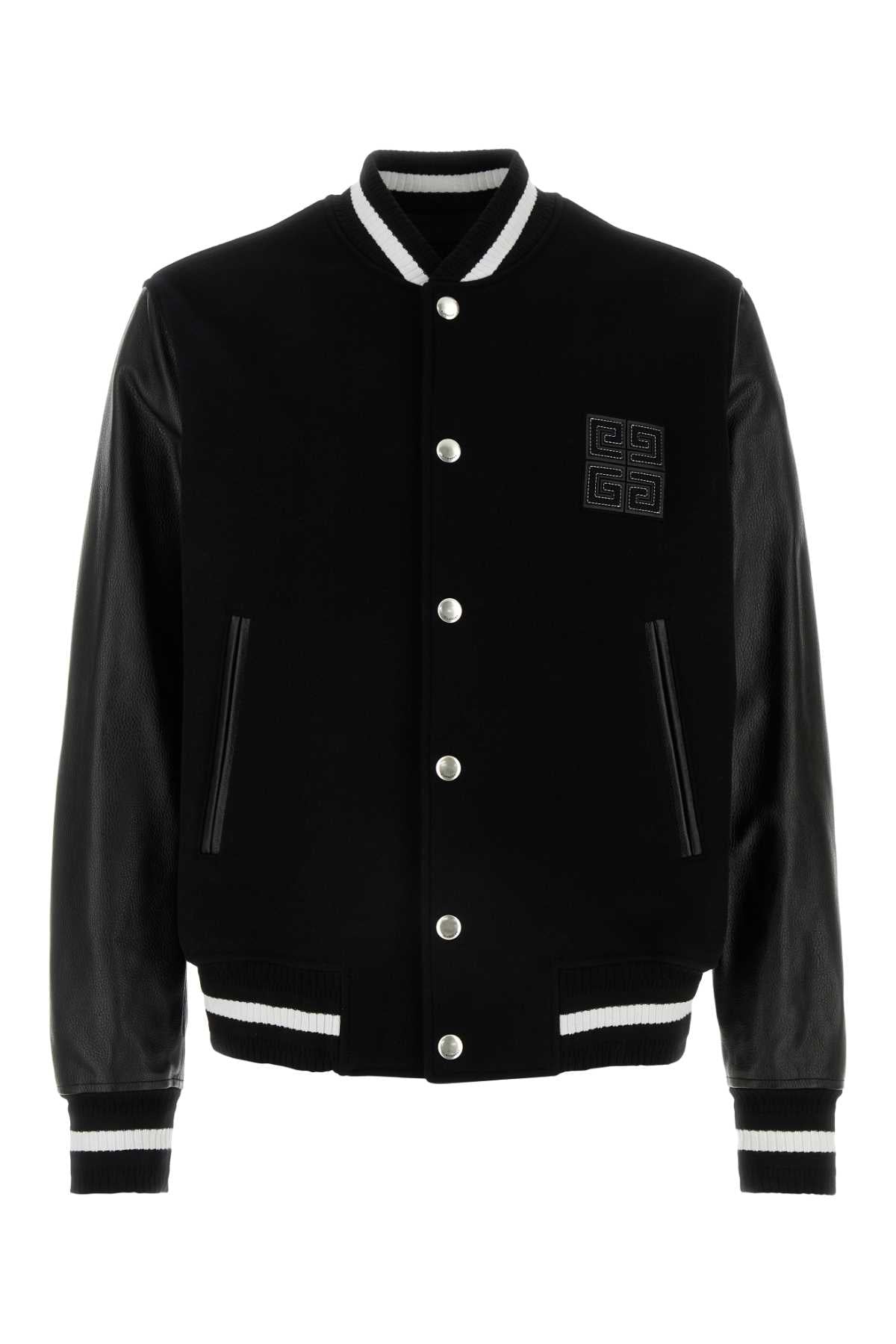 Givenchy Men Black Wool Blend Jacket GIVENCHY