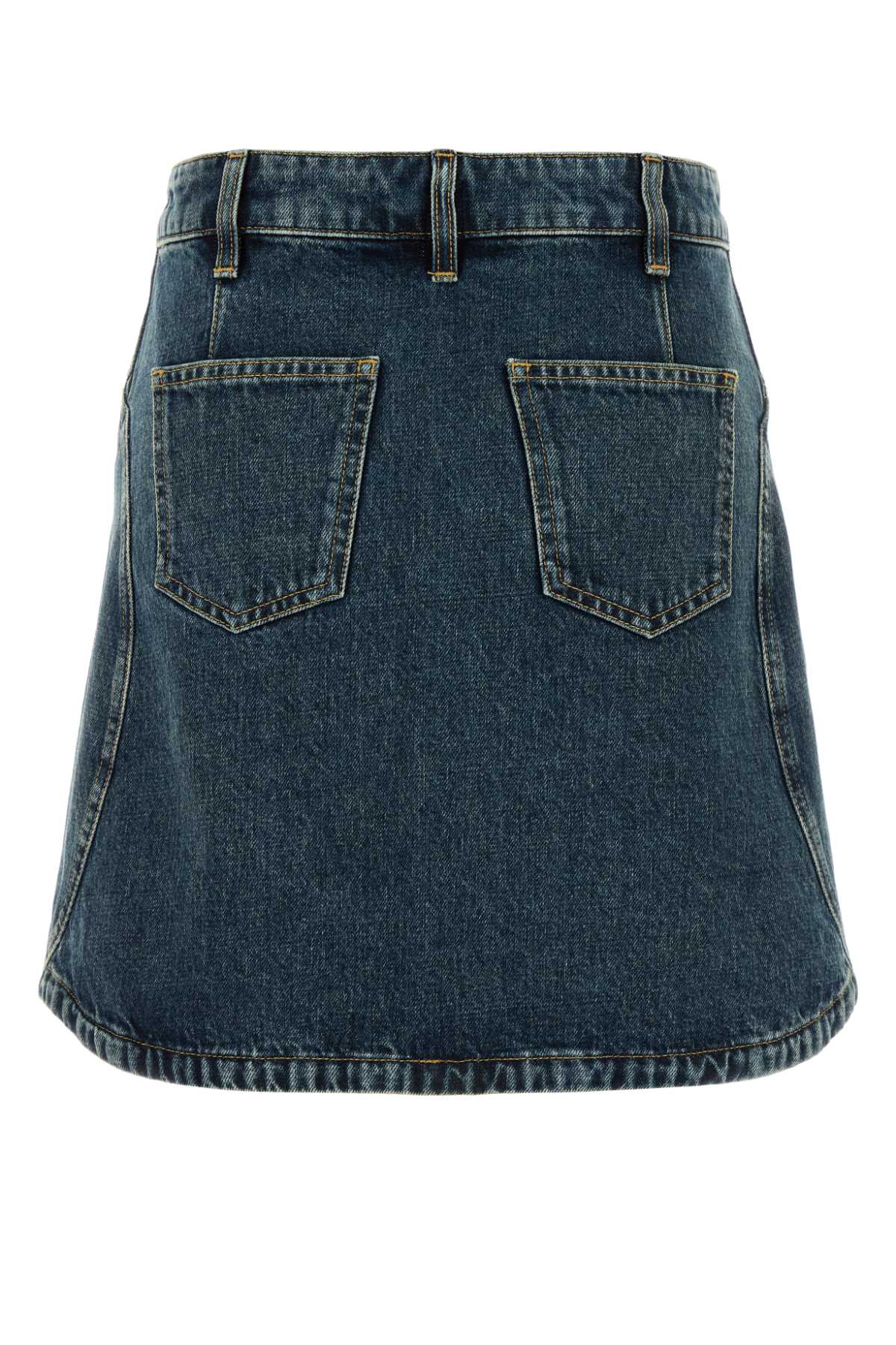Givenchy Women Denim Skirt GIVENCHY