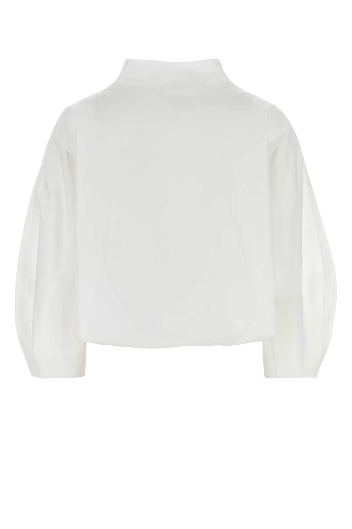 Givenchy Women White Poplin Shirt GIVENCHY
