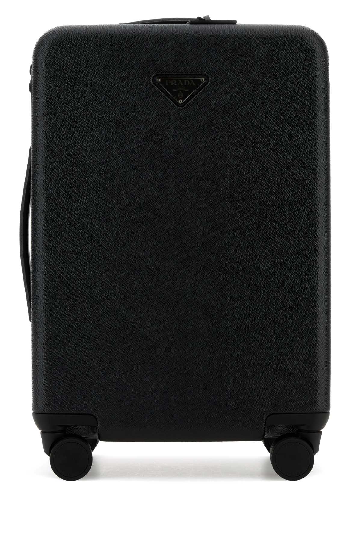 Prada Men Black Polycarbonate Trolley PRADA