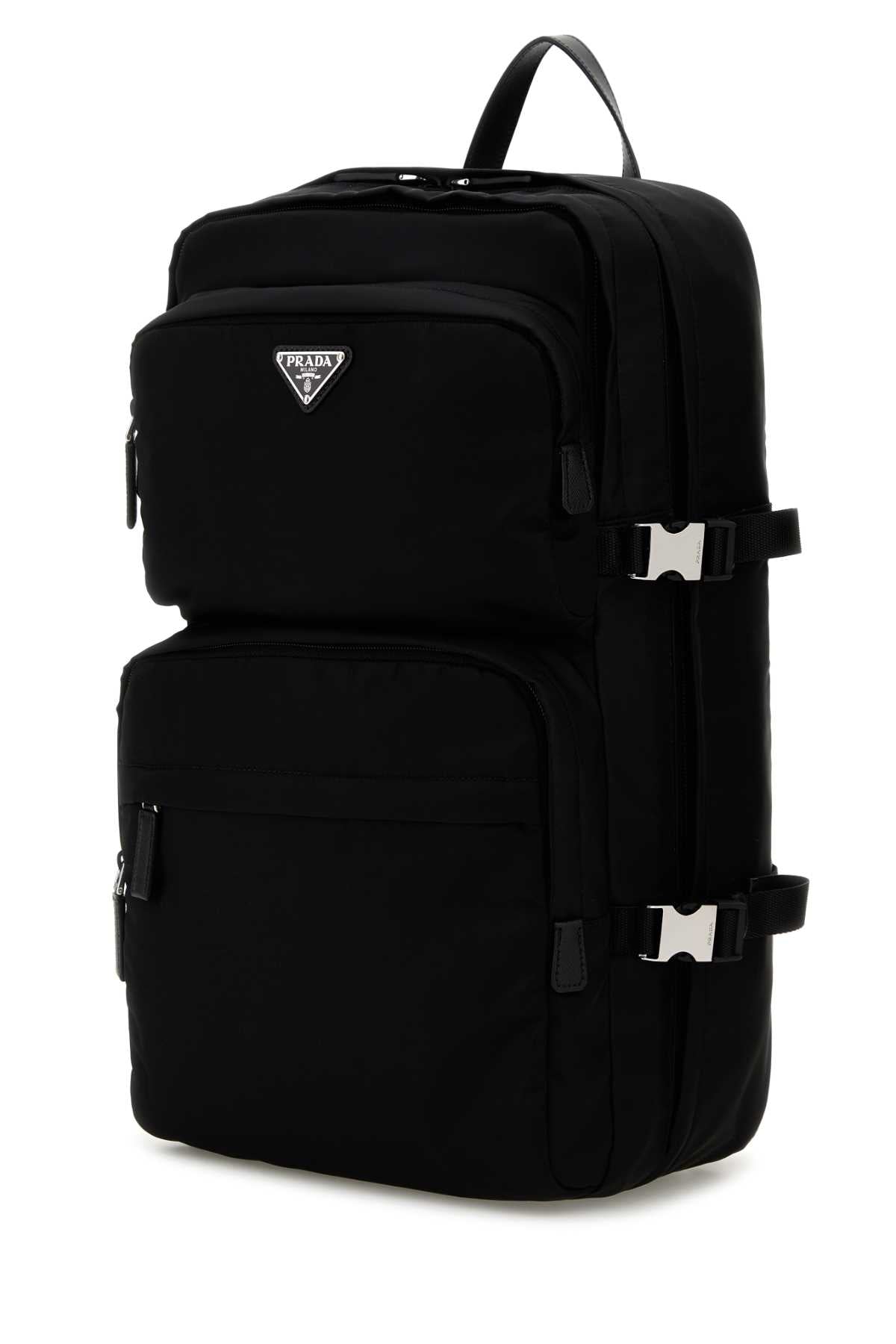 Prada Men Black Re-Nylon Backpack PRADA