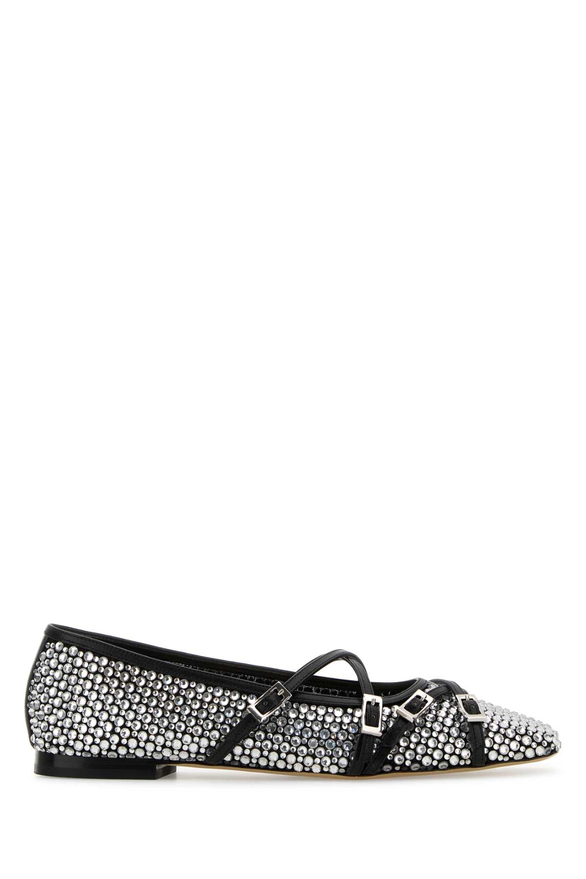 Mach&Mach Women Embellished Fabric Ballerinas MACH & MACH